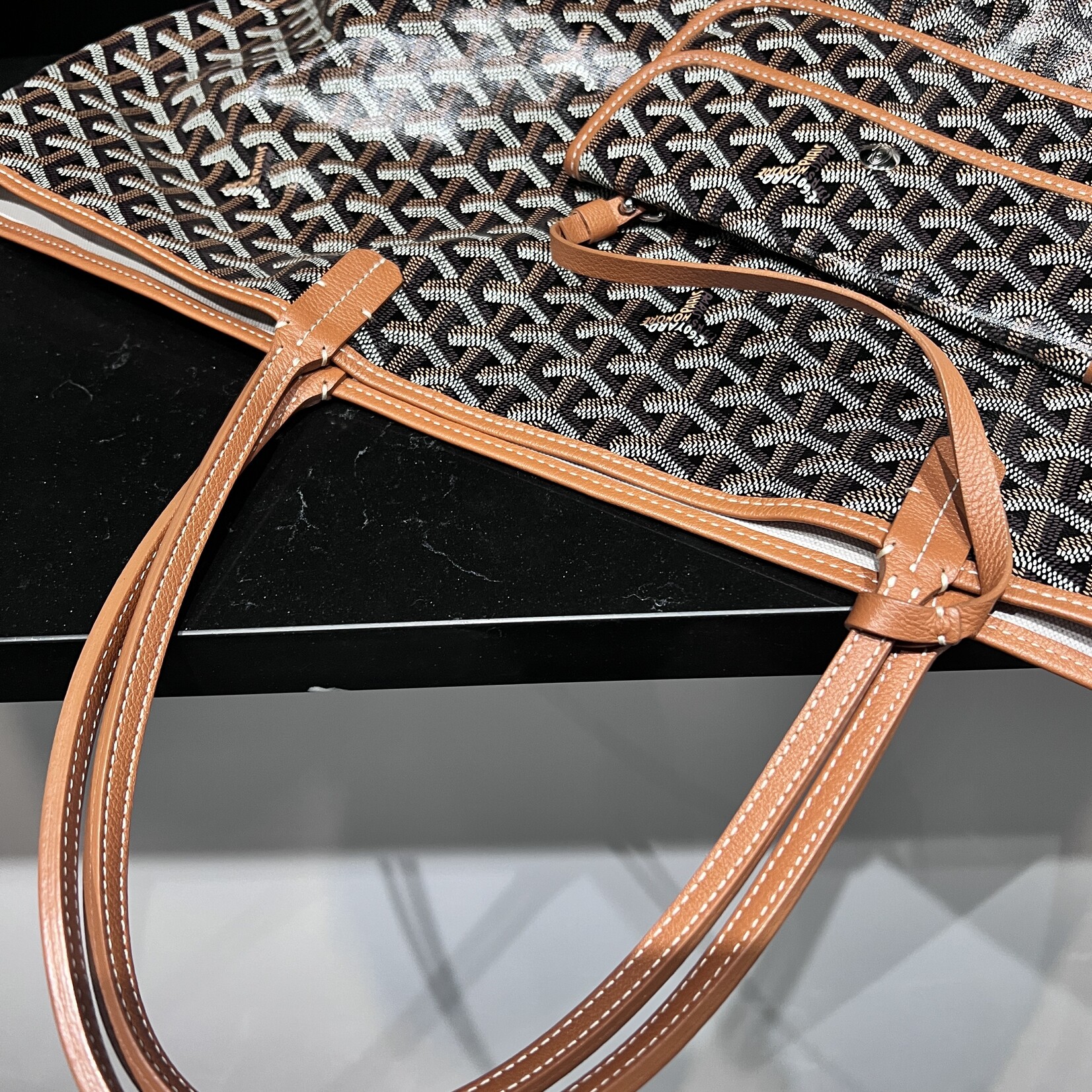 Goyard SOLD- Goyard Black St Louis GM