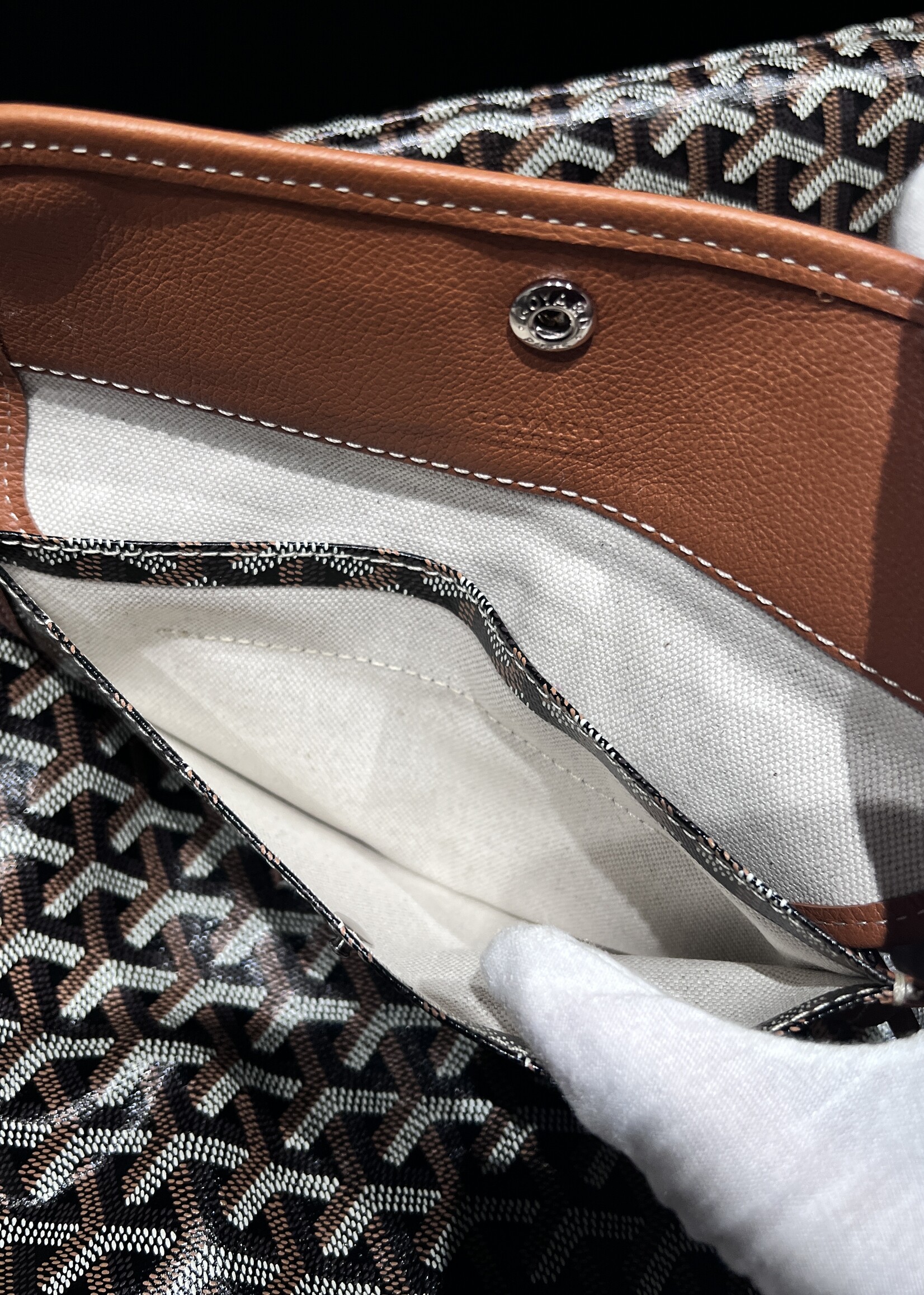 Goyard SOLD- Goyard Black St Louis GM