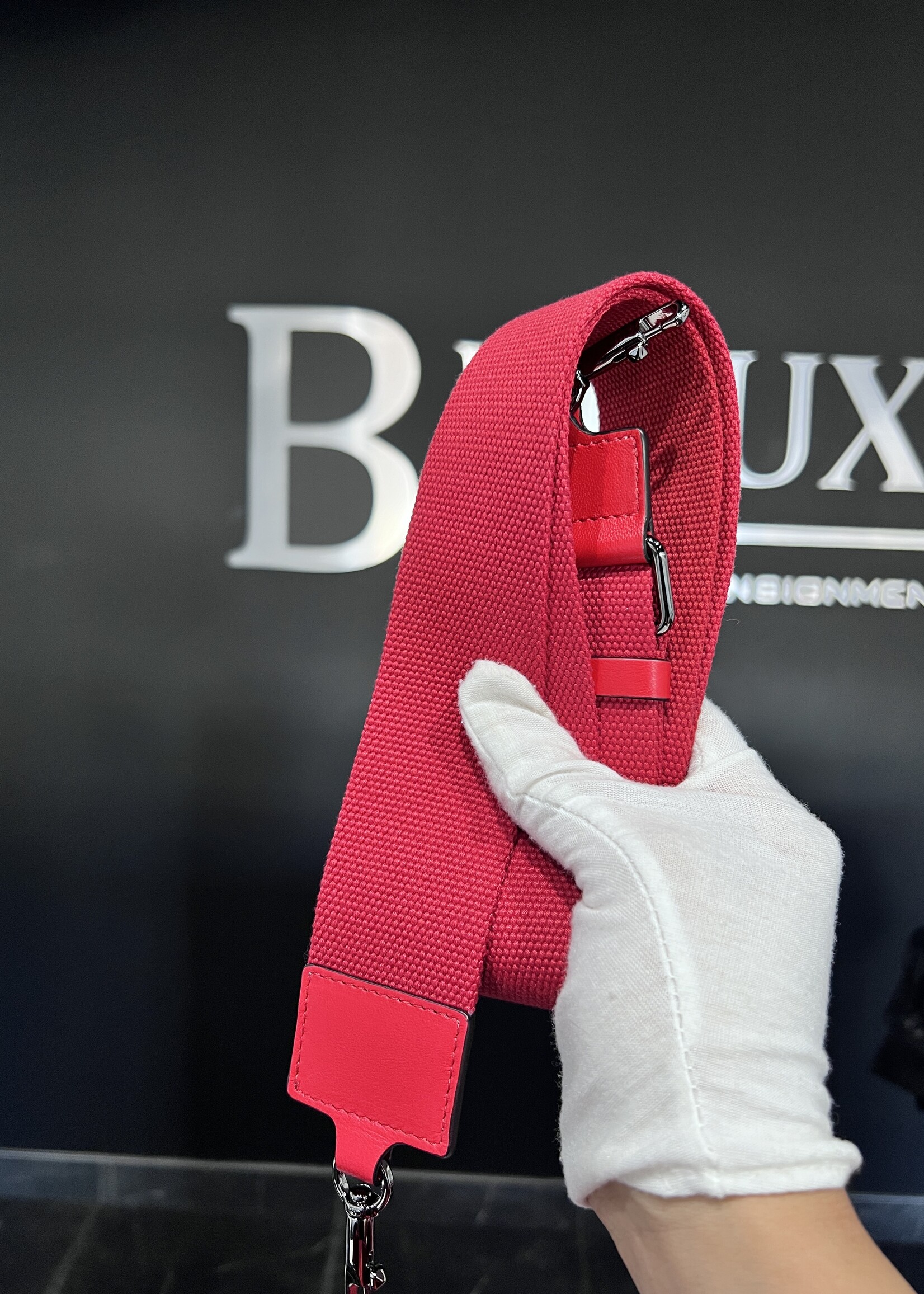 Valentino SOLD- Valentino Atelier Red Shopping Tote