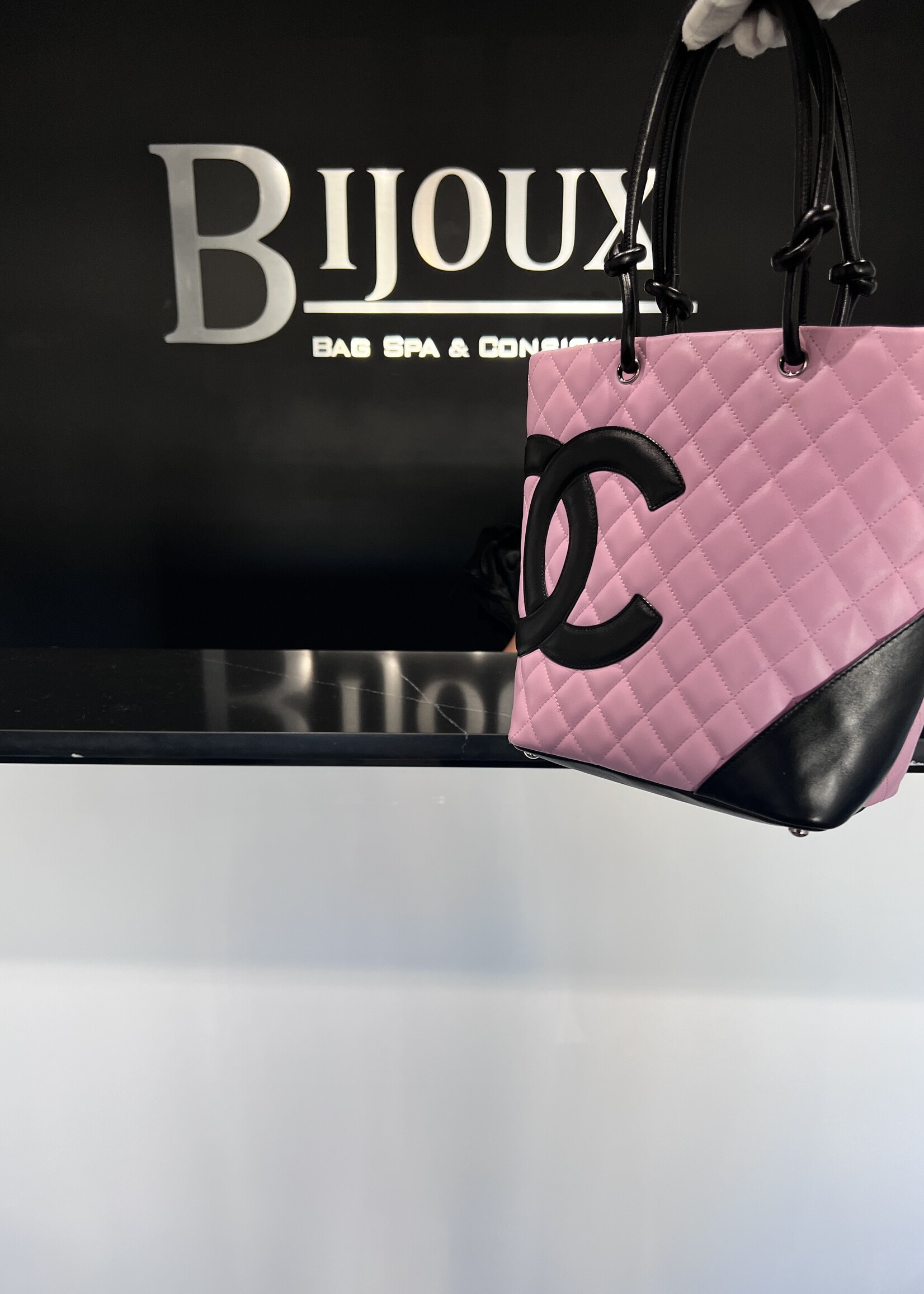 Chanel SOLD- Chanel Cambon Pink Tote