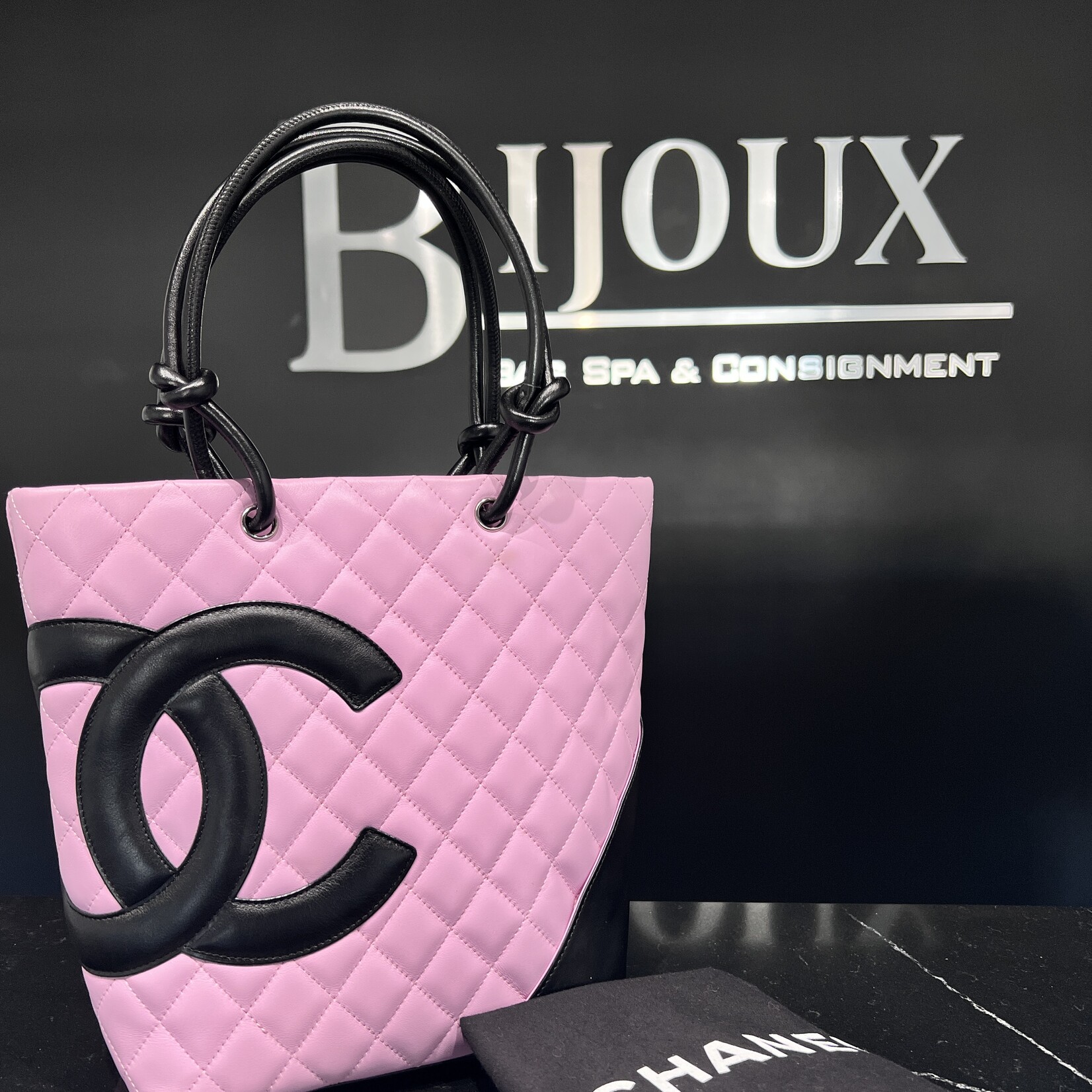 Chanel SOLD- Chanel Cambon Pink Tote