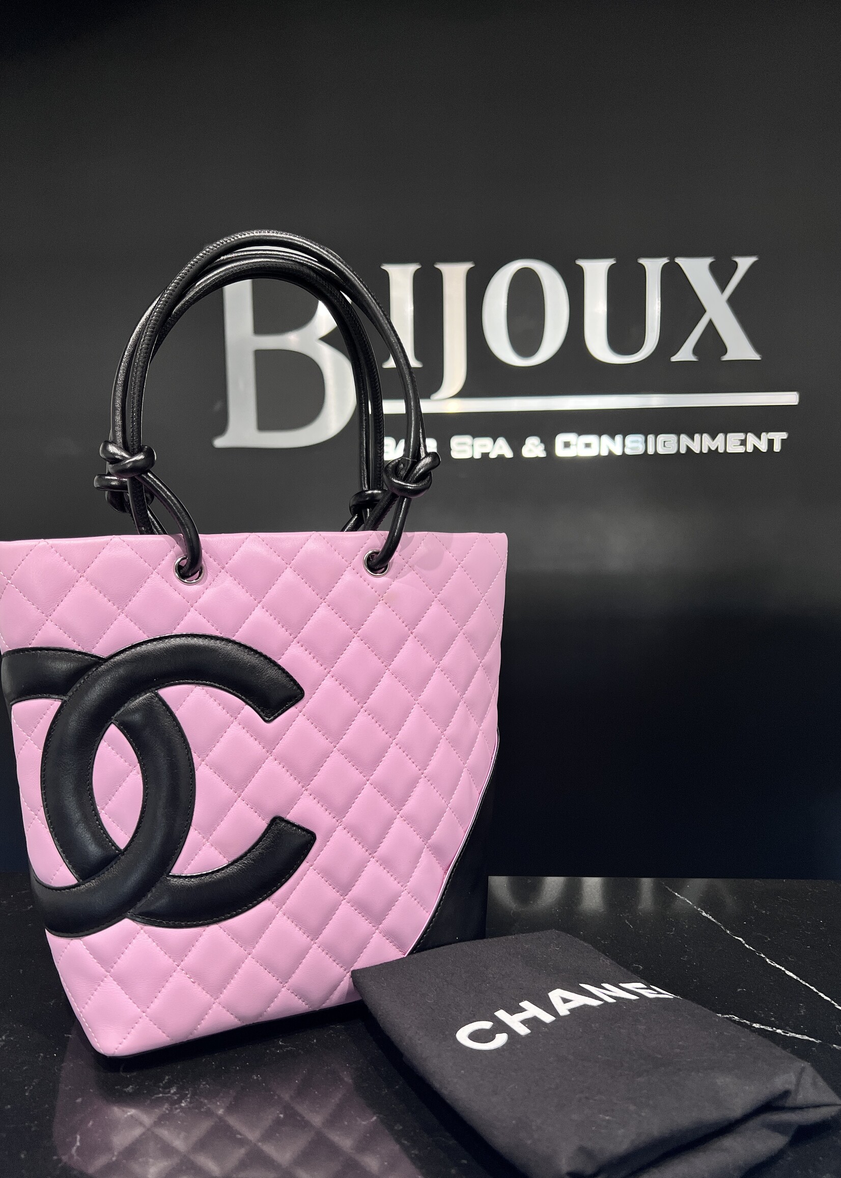Chanel SOLD- Chanel Cambon Pink Tote