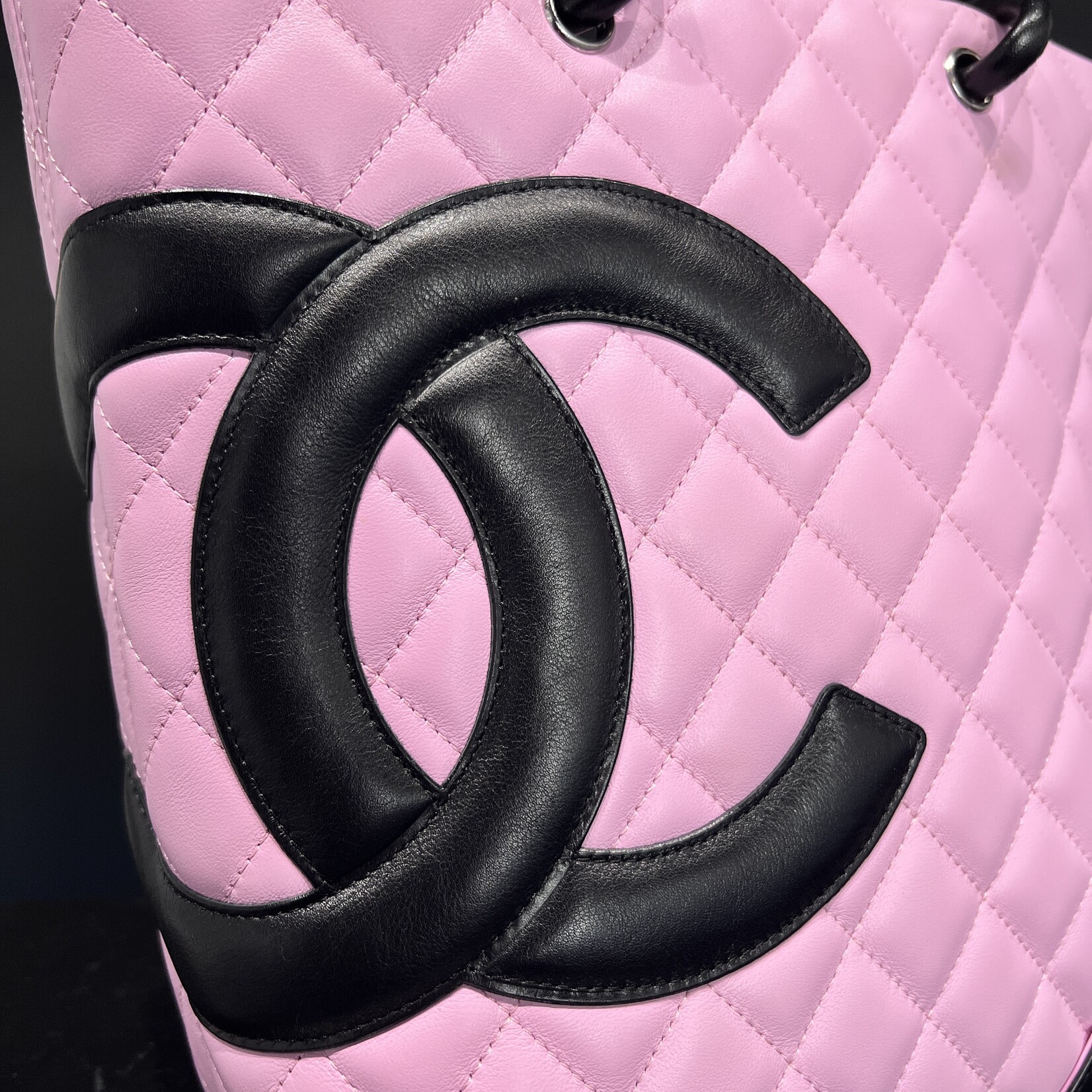 Chanel SOLD- Chanel Cambon Pink Tote