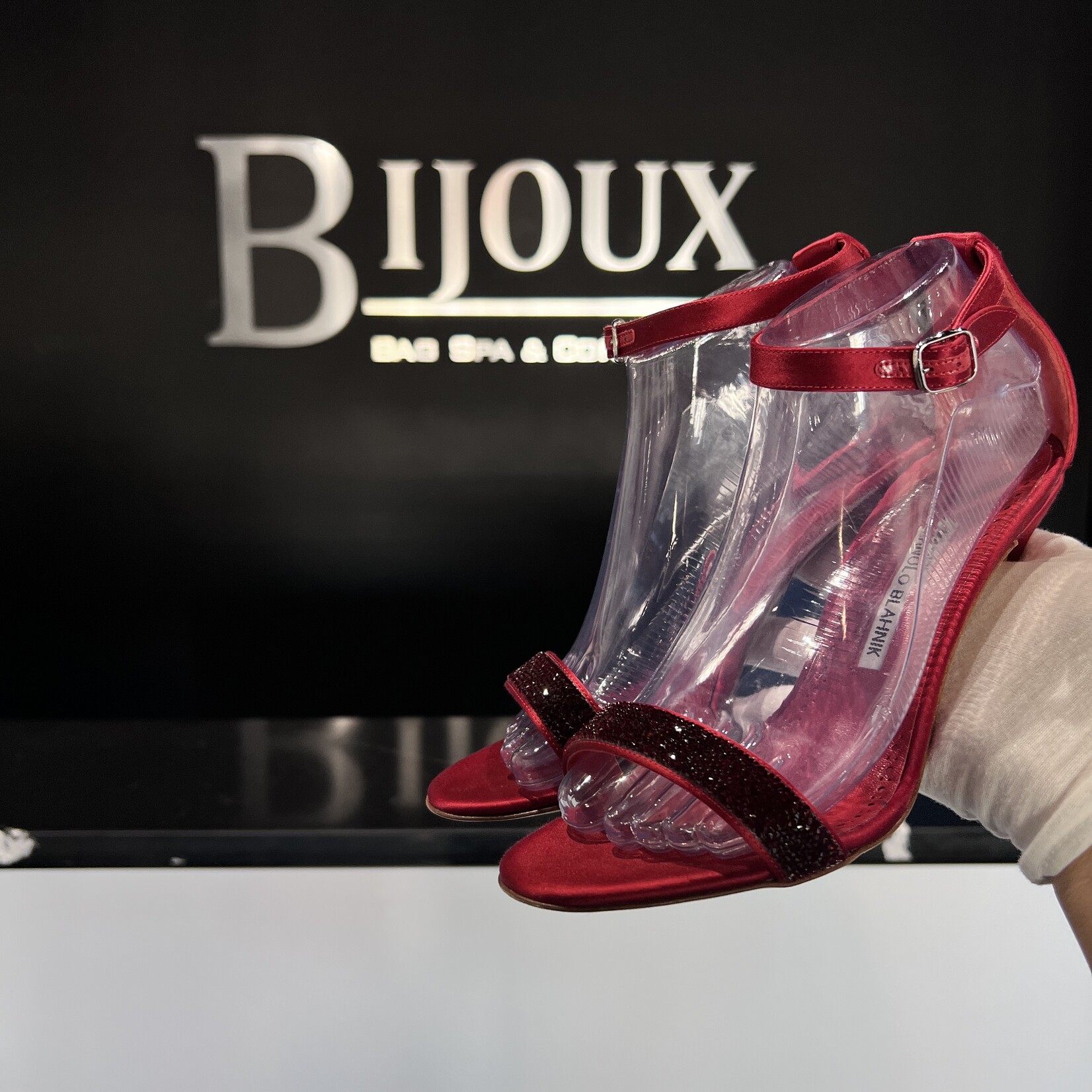 Manolo Blahnik Manolo Blahnik Red Sandals