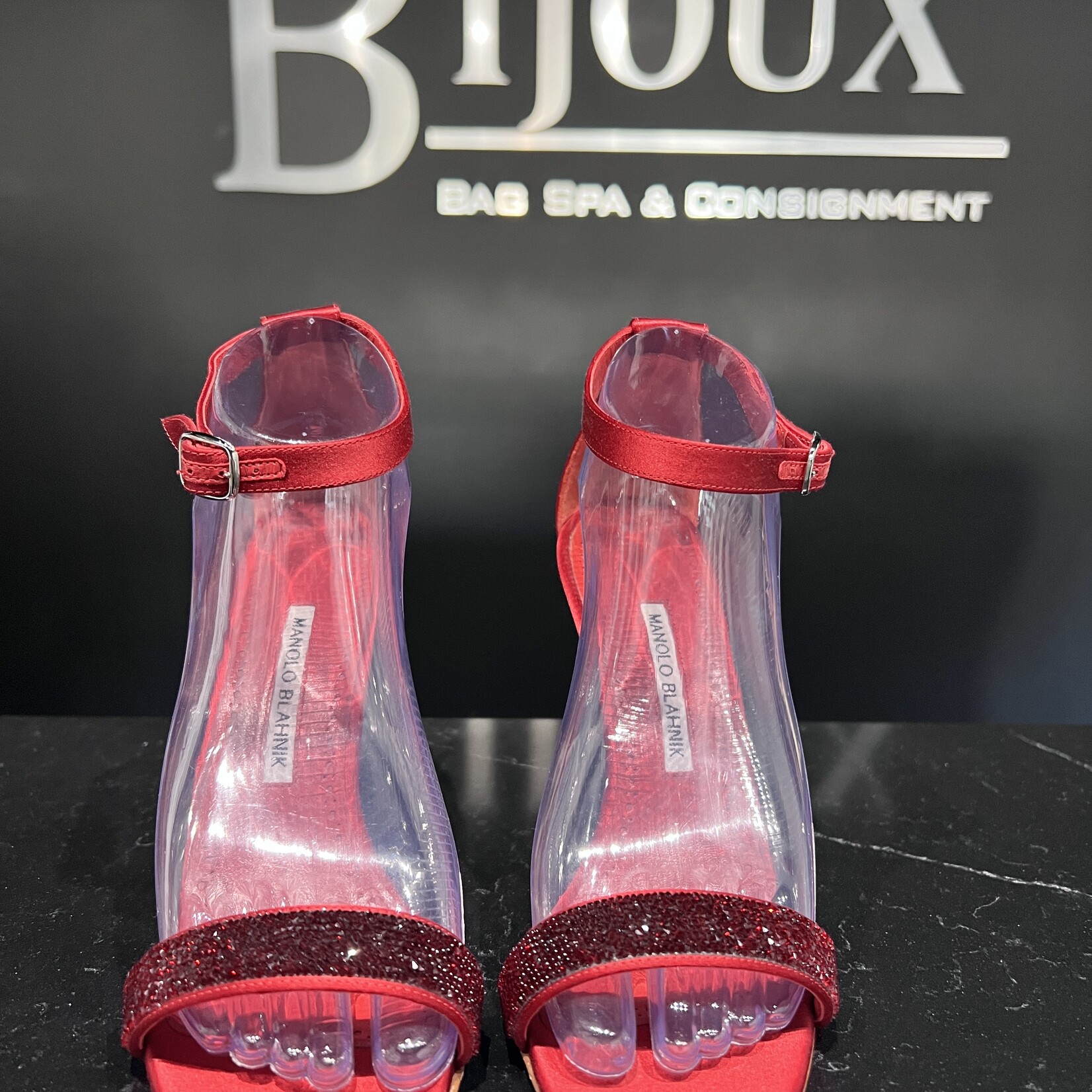 Manolo Blahnik Manolo Blahnik Red Sandals