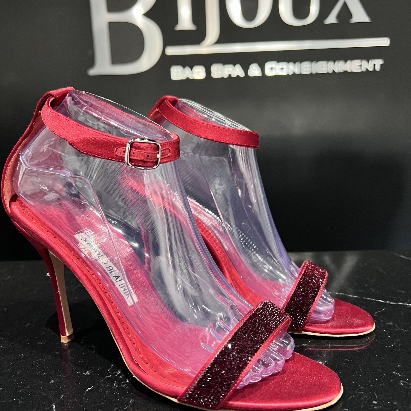 Manolo Blahnik Manolo Blahnik Red Sandals