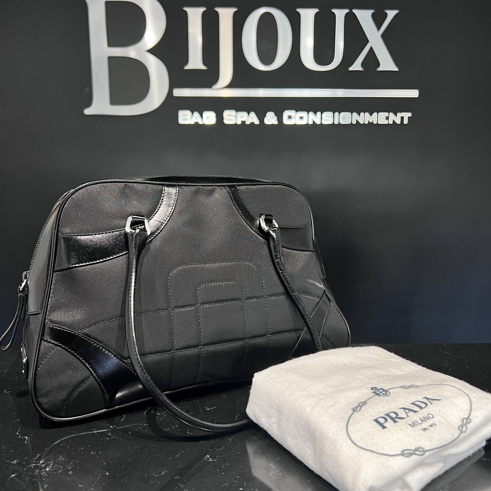 Prada SOLD- Prada Vitello Nylon Bag