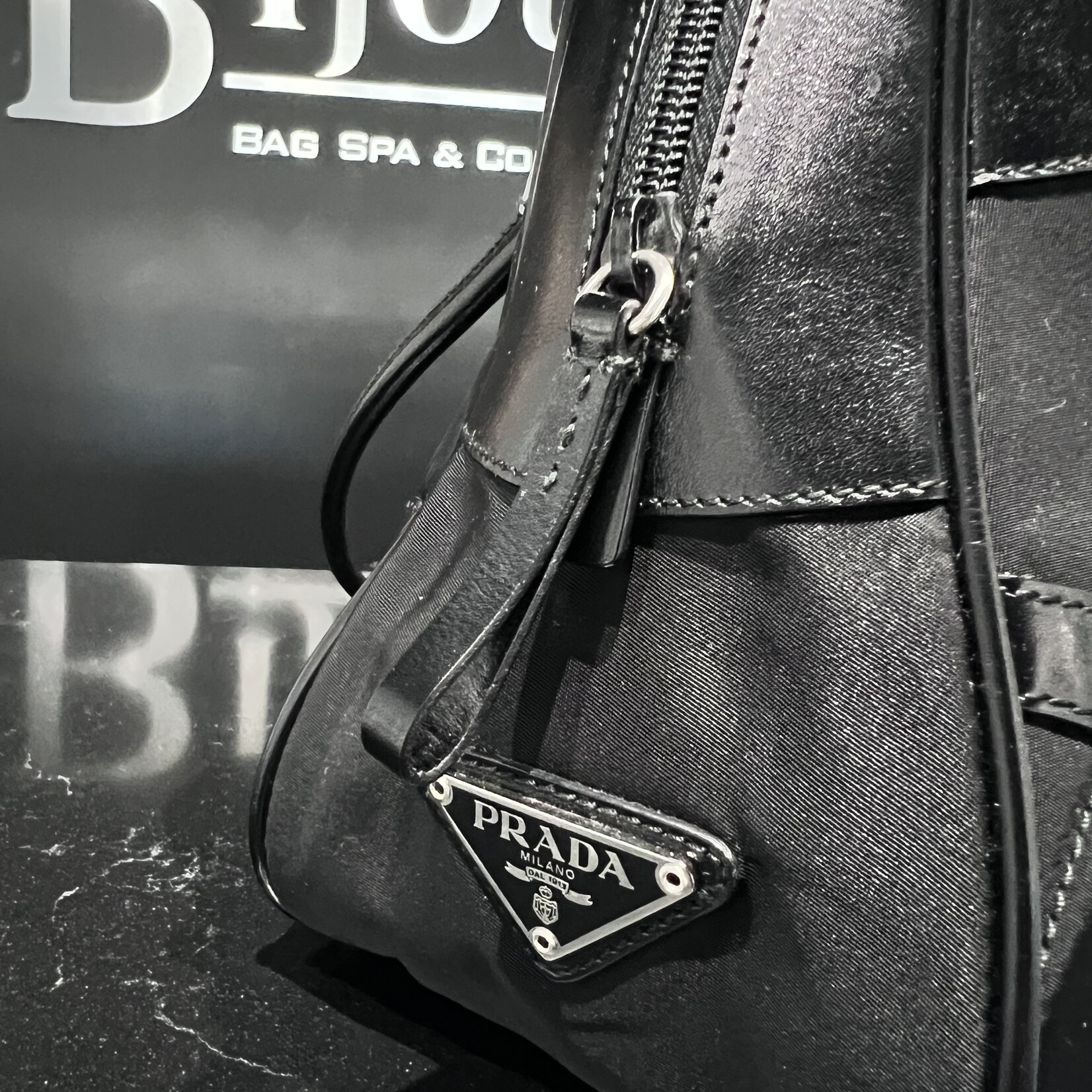 Prada SOLD- Prada Vitello Nylon Bag