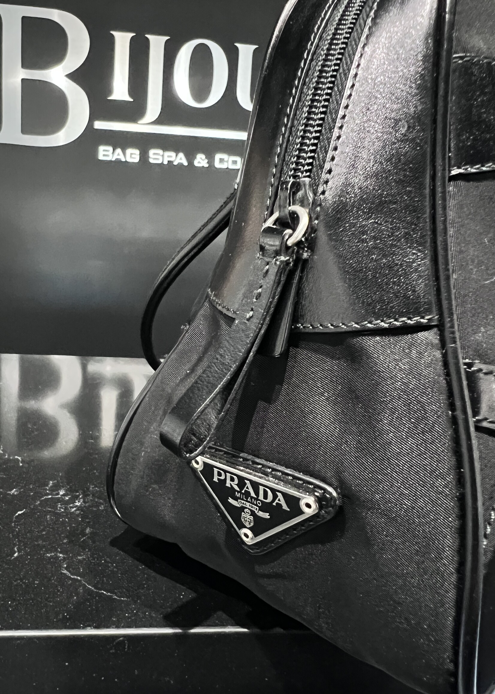 Prada SOLD- Prada Vitello Nylon Bag