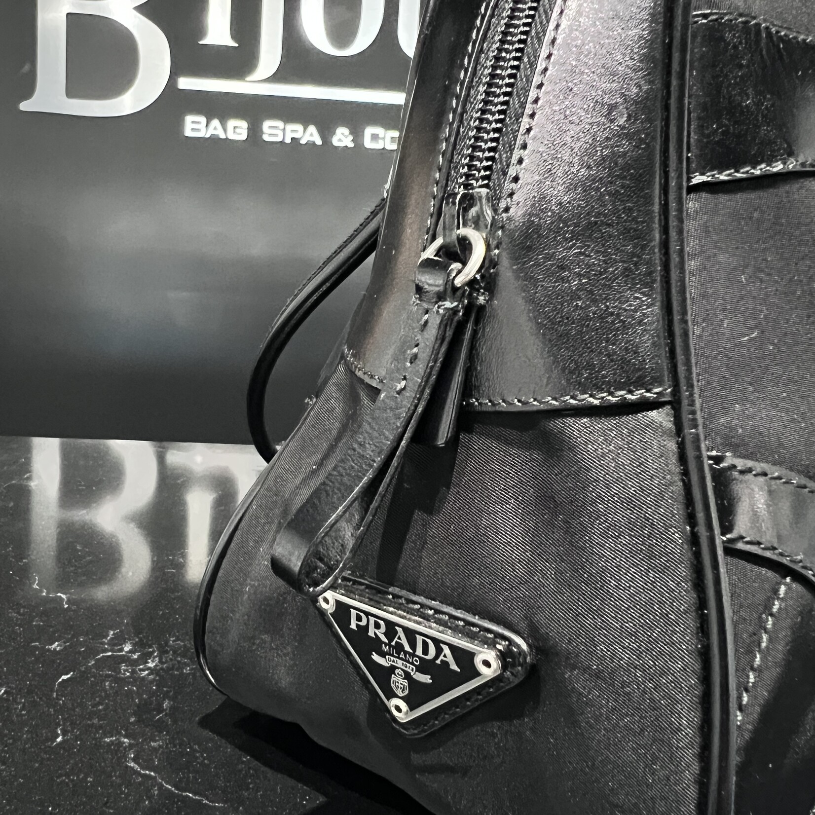 Prada SOLD- Prada Vitello Nylon Bag