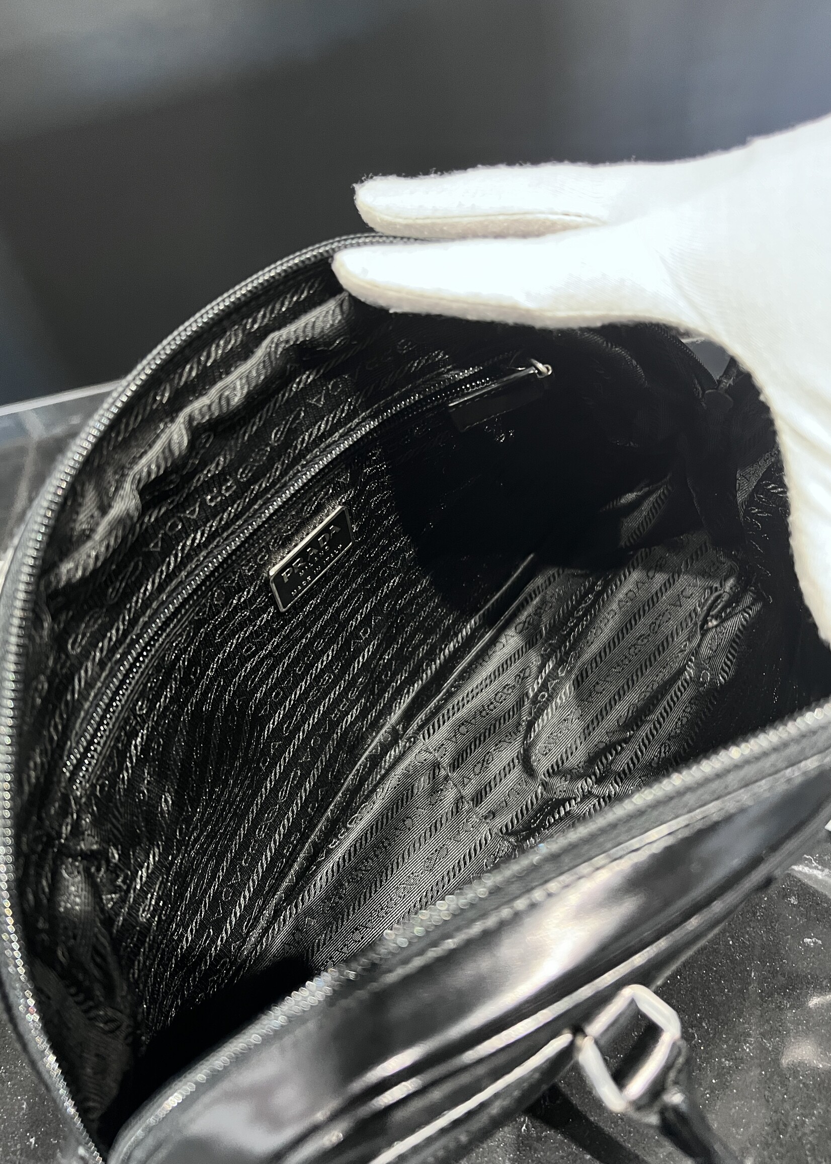 Prada SOLD- Prada Vitello Nylon Bag