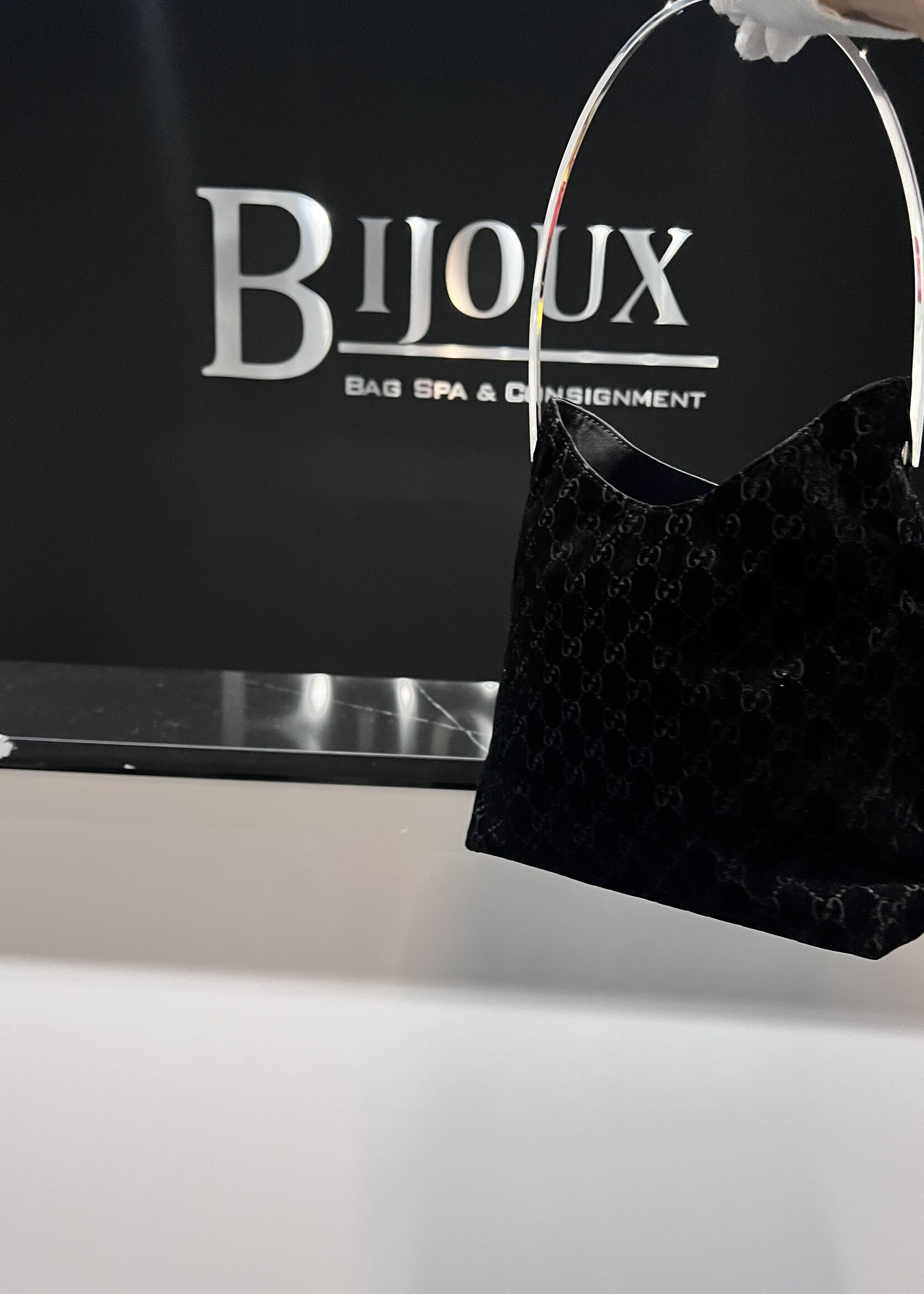 Gucci SOLD- Gucci Velour Shoulder