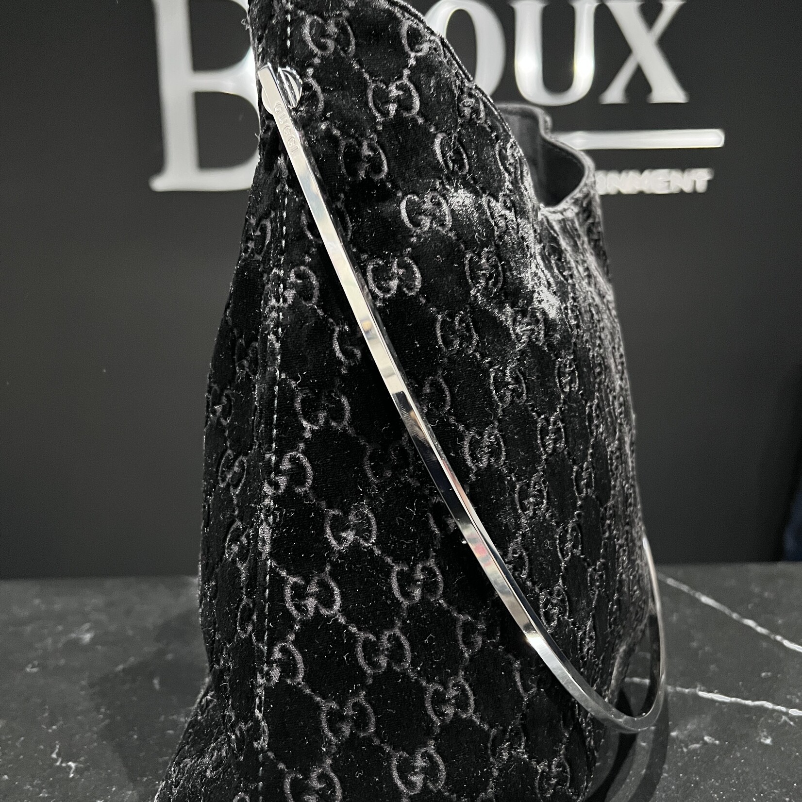 Gucci SOLD- Gucci Velour Shoulder