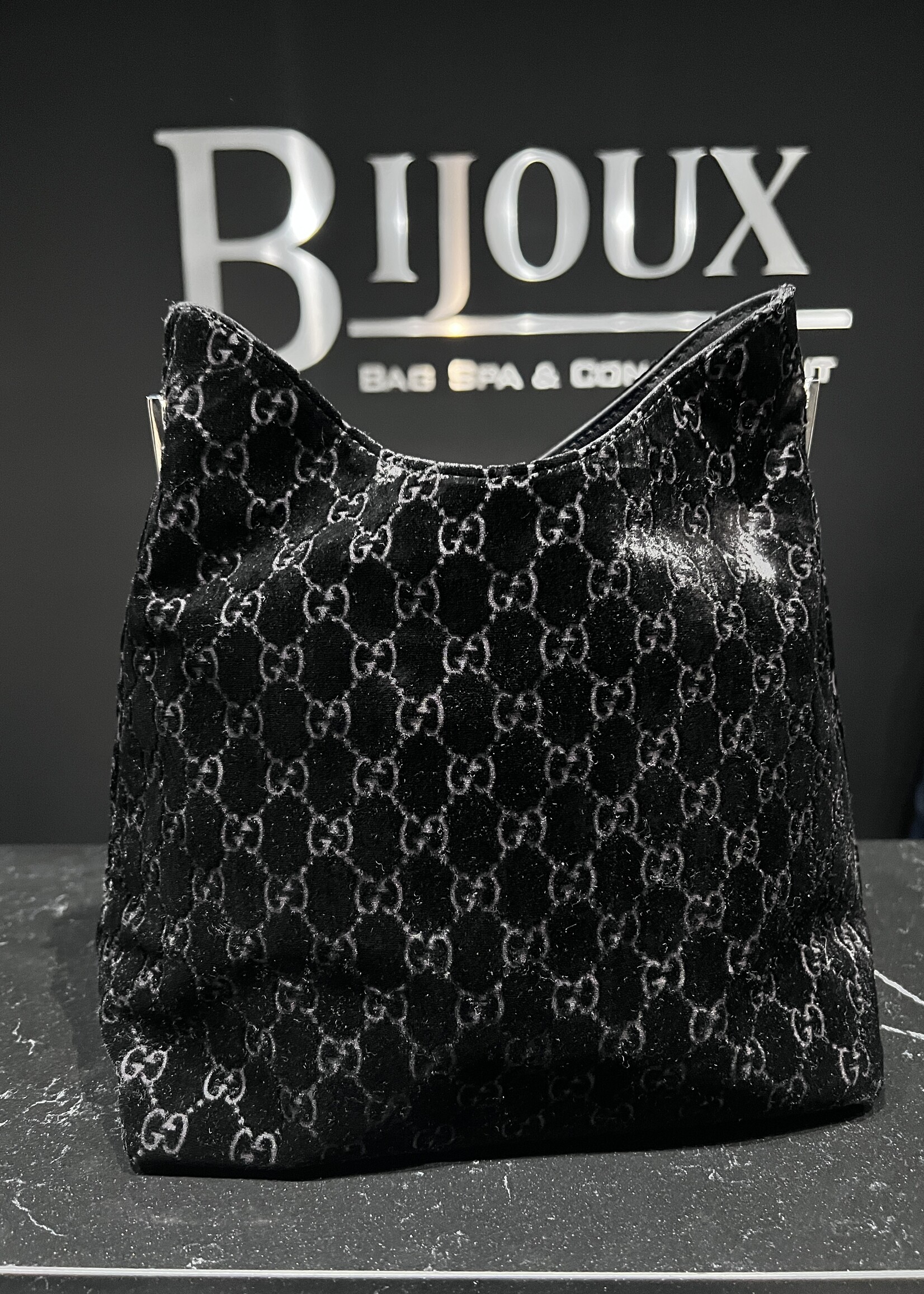 Gucci SOLD- Gucci Velour Shoulder