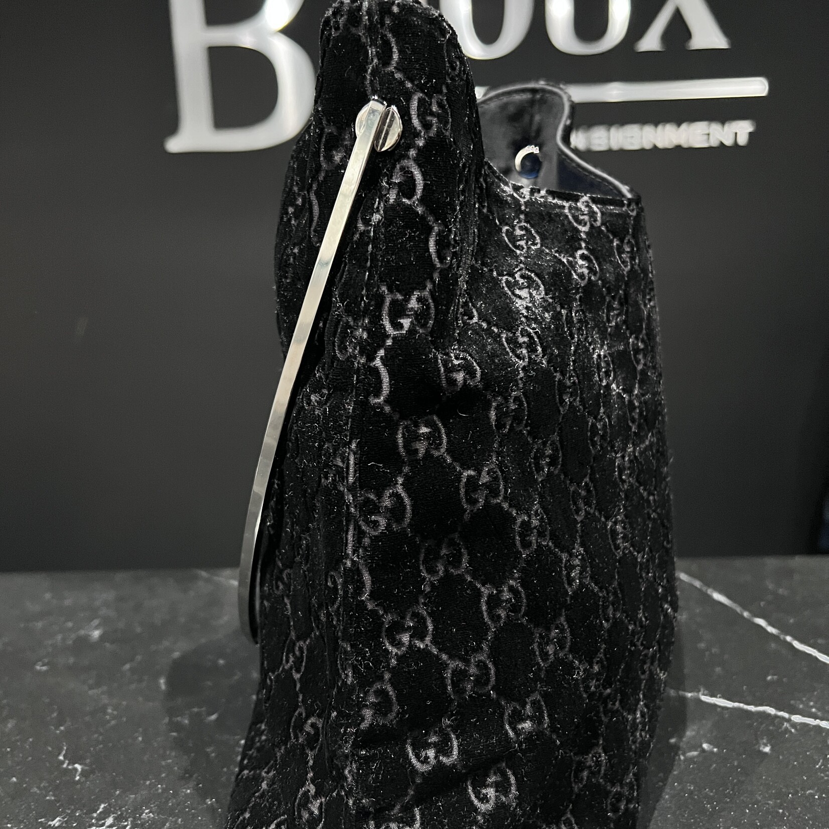 Gucci SOLD- Gucci Velour Shoulder