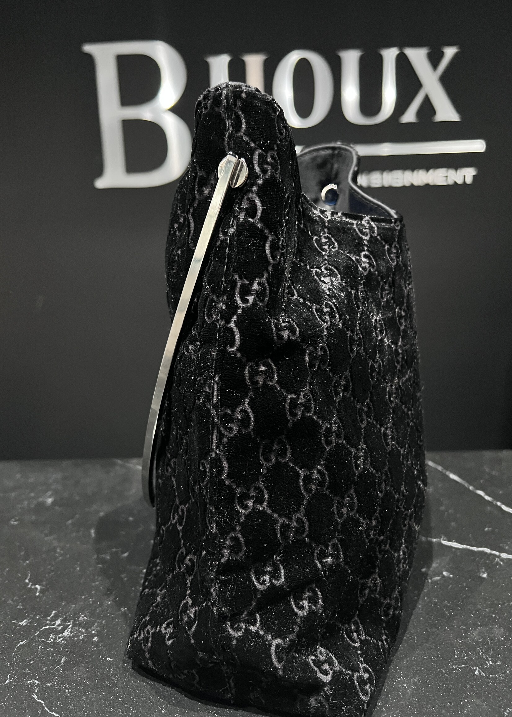 Gucci SOLD- Gucci Velour Shoulder