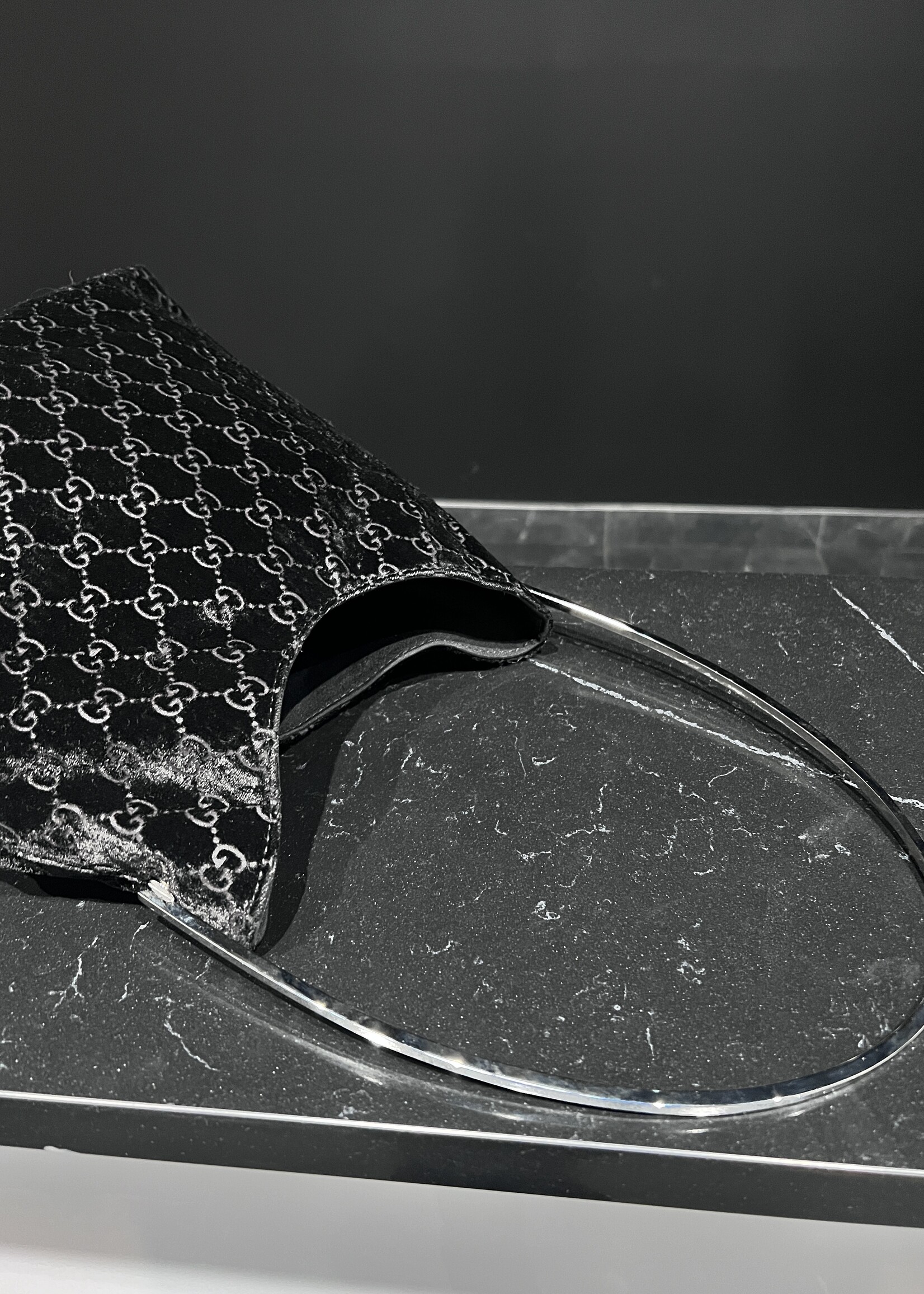 Gucci SOLD- Gucci Velour Shoulder