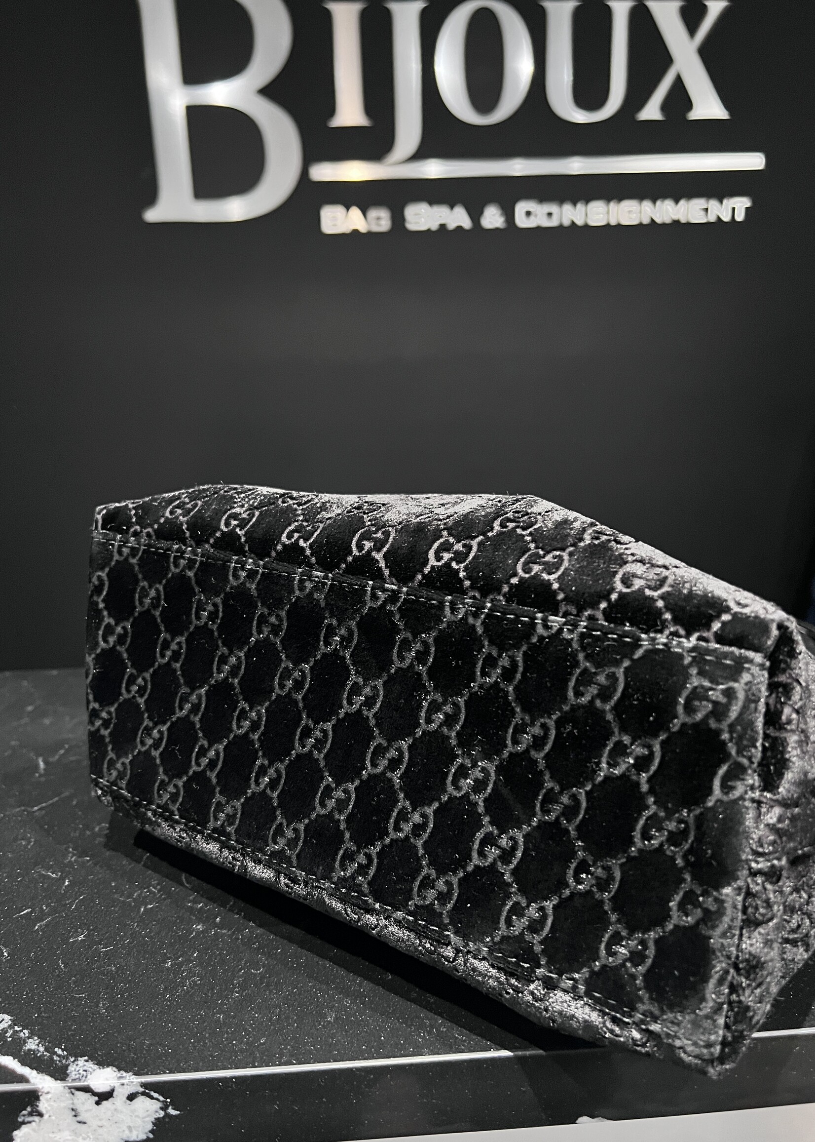 Gucci SOLD- Gucci Velour Shoulder