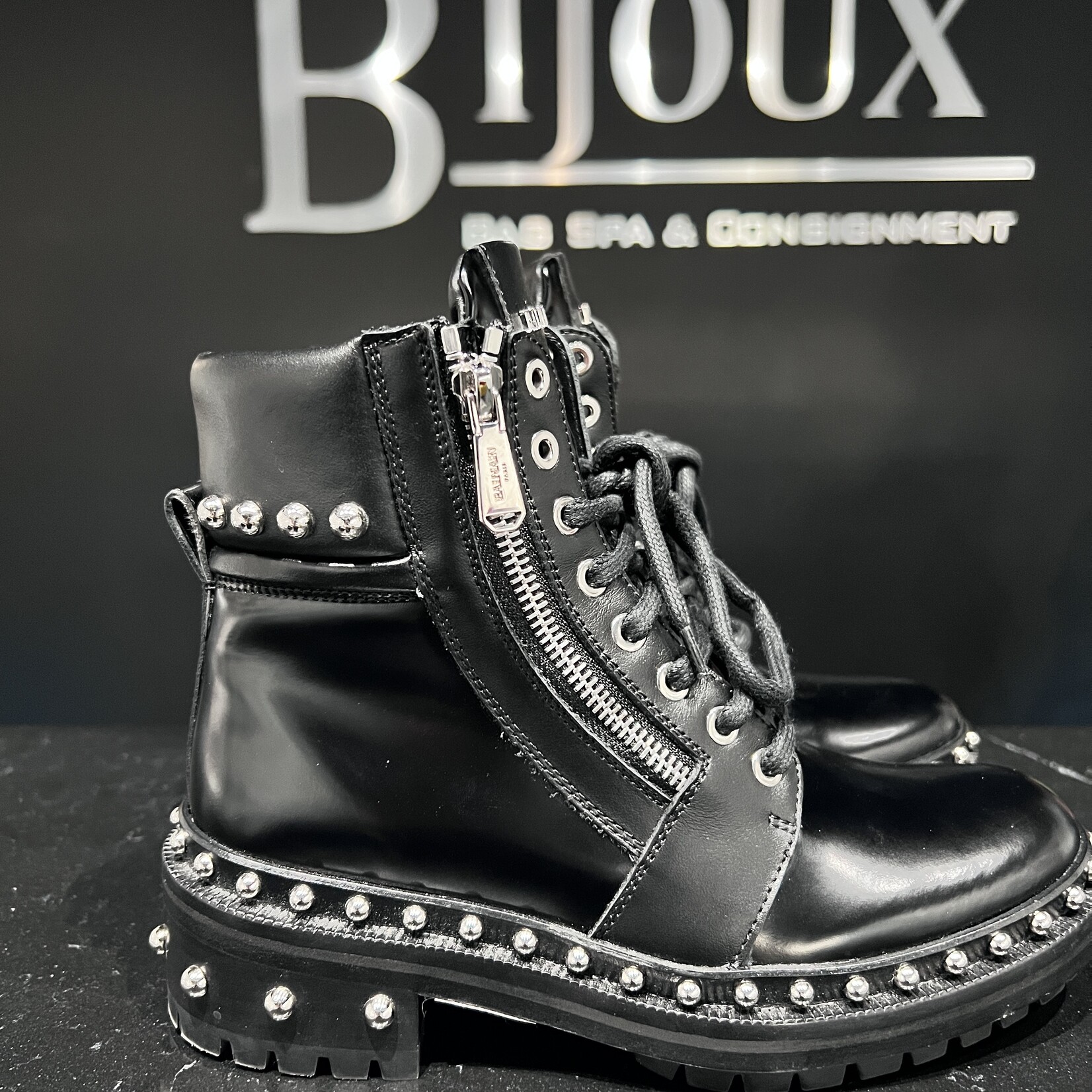 Balmain Combat Boots - 35