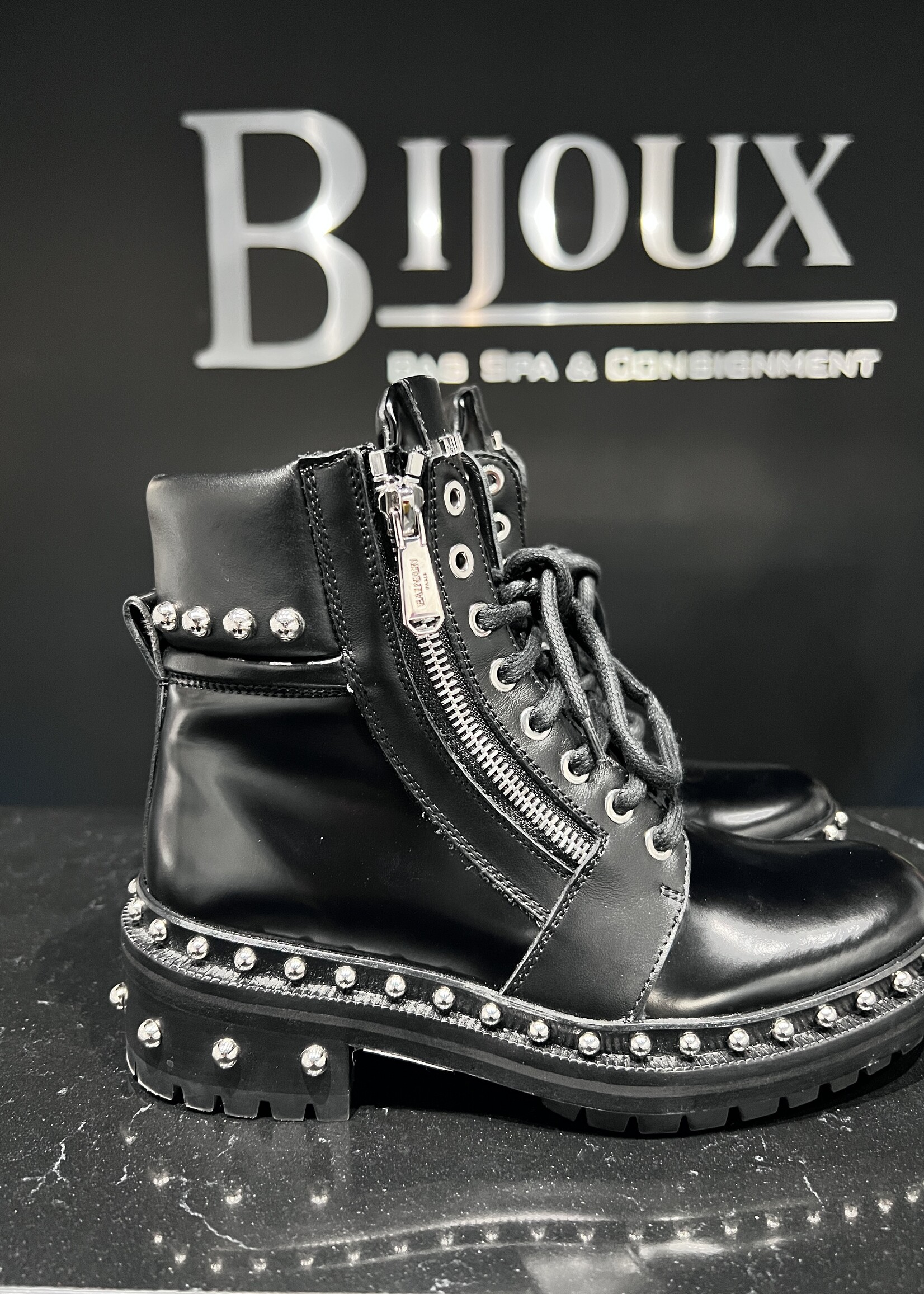 Balmain Combat Boots - 35