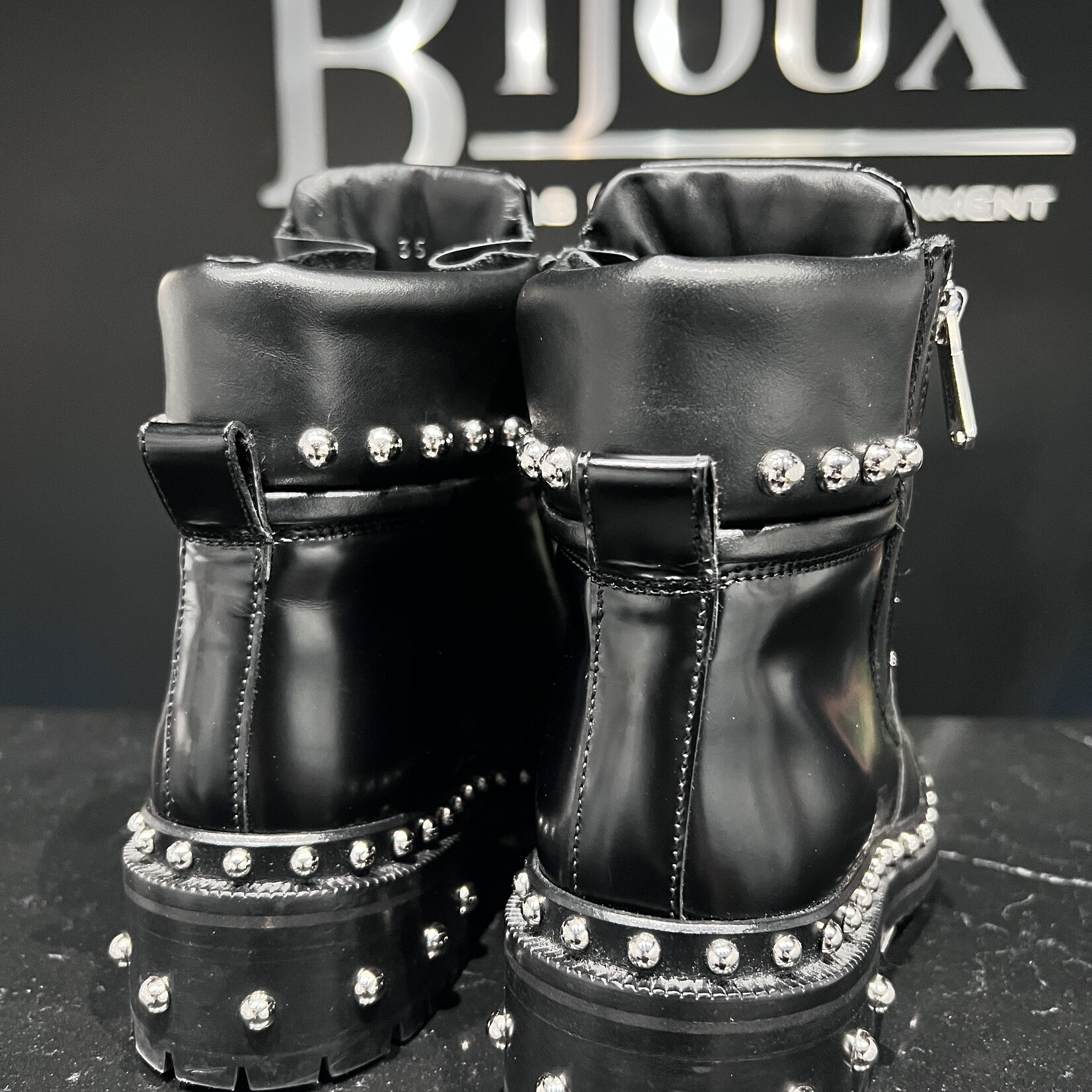 Balmain Balmain Combat Boots - 35