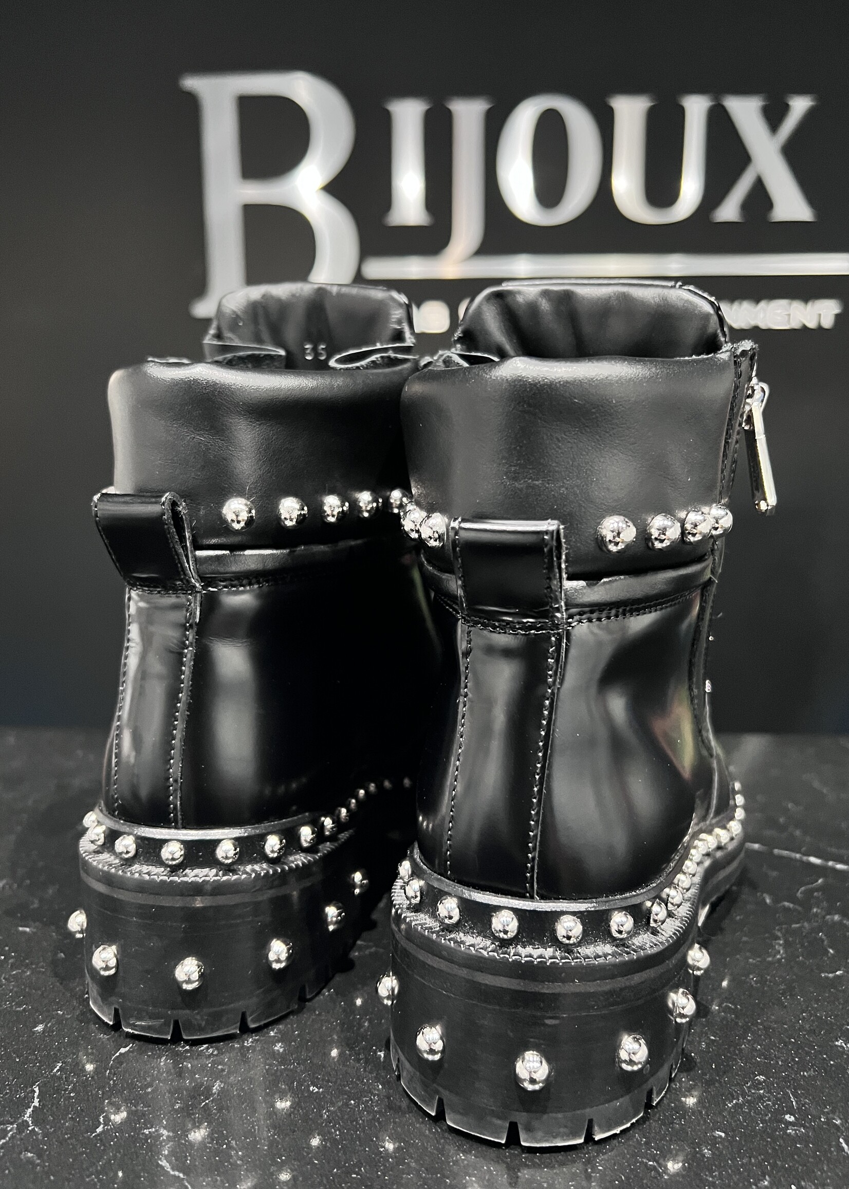 Balmain Combat Boots - 35