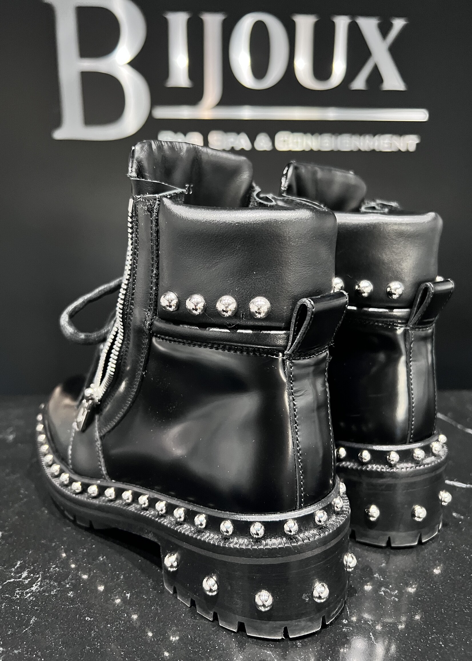 Balmain Combat Boots - 35
