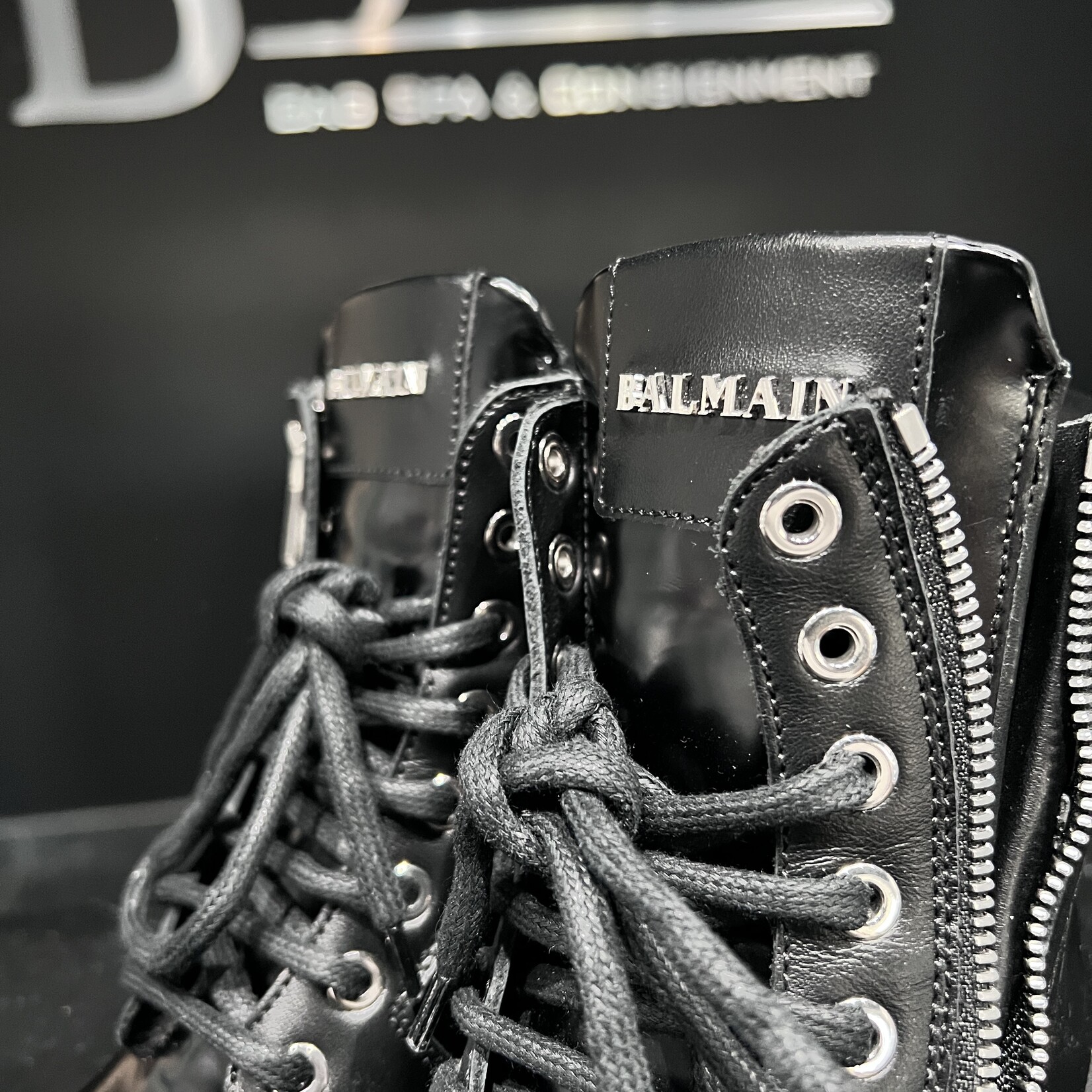 Balmain Balmain Combat Boots - 35