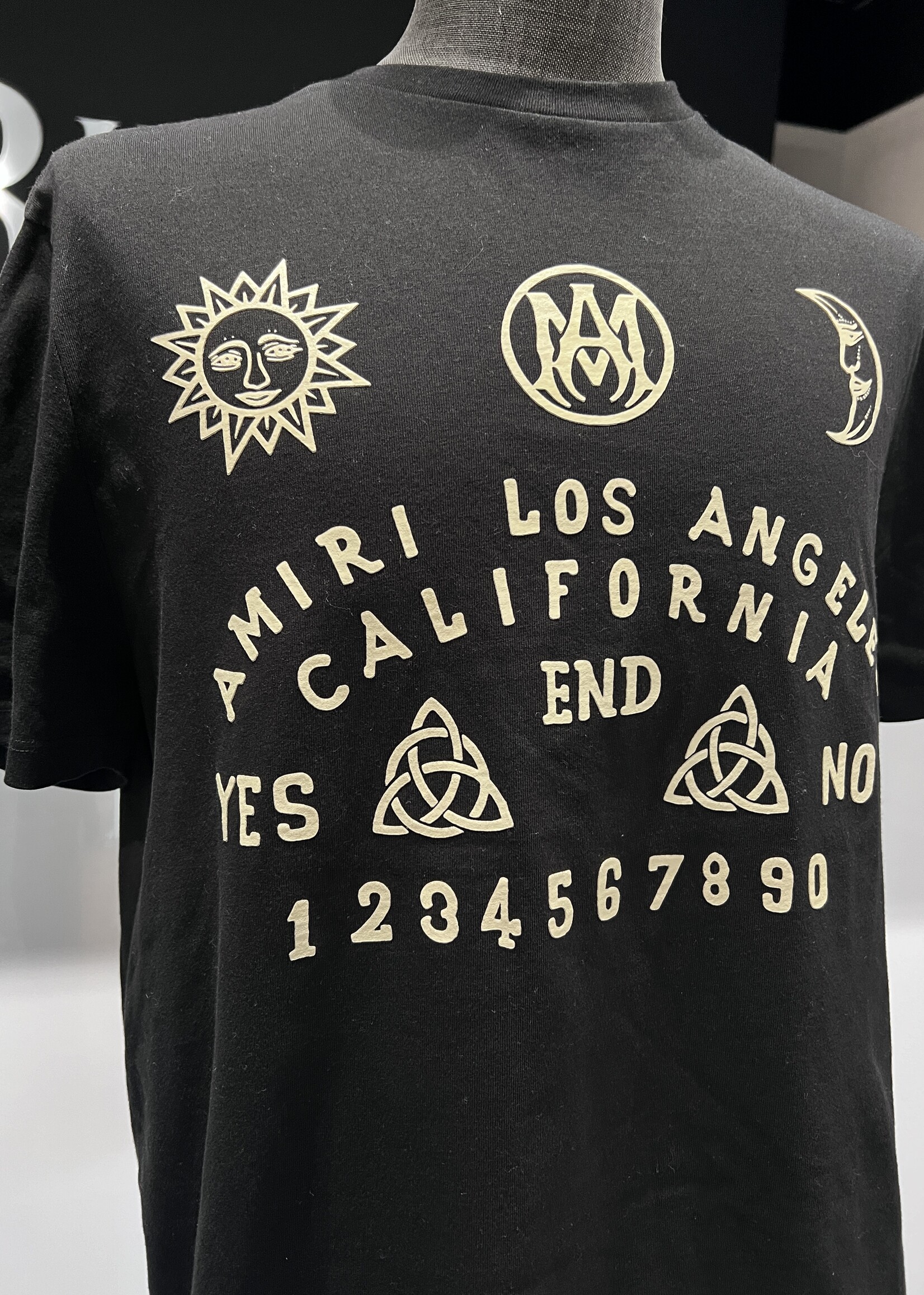 SOLD - Black Amiri Men's T-shirt