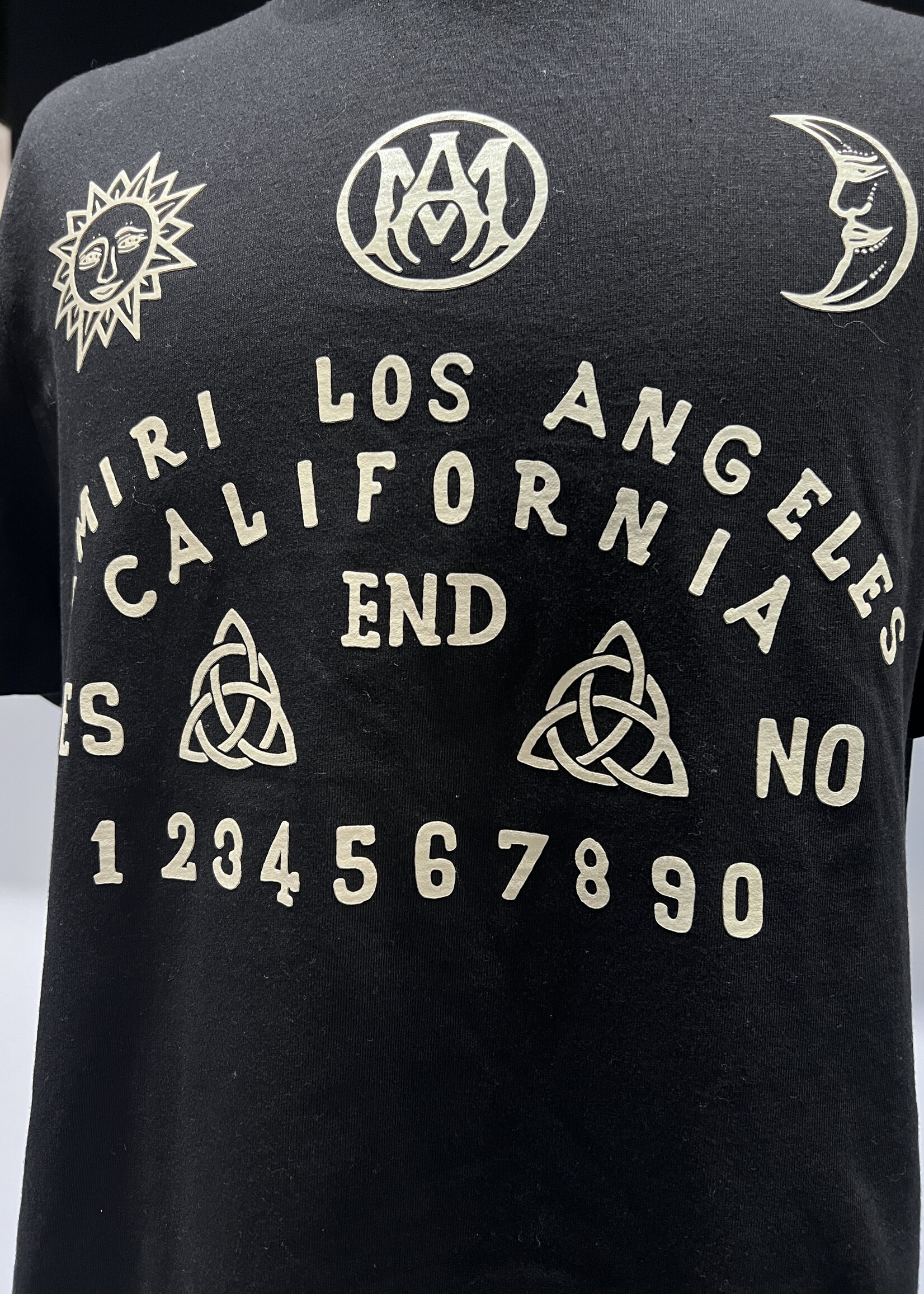 SOLD - Black Amiri Men's T-shirt