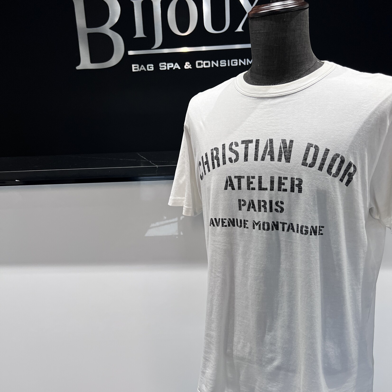 Christian Dior White Christian Dior Men's T-shirt