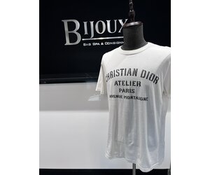 White Christian Dior Men's T-shirt - Bijoux Bag Spa & Consignment