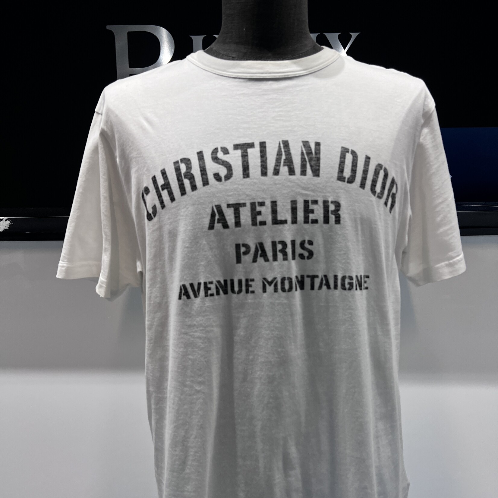 Christian Dior White Christian Dior Men's T-shirt