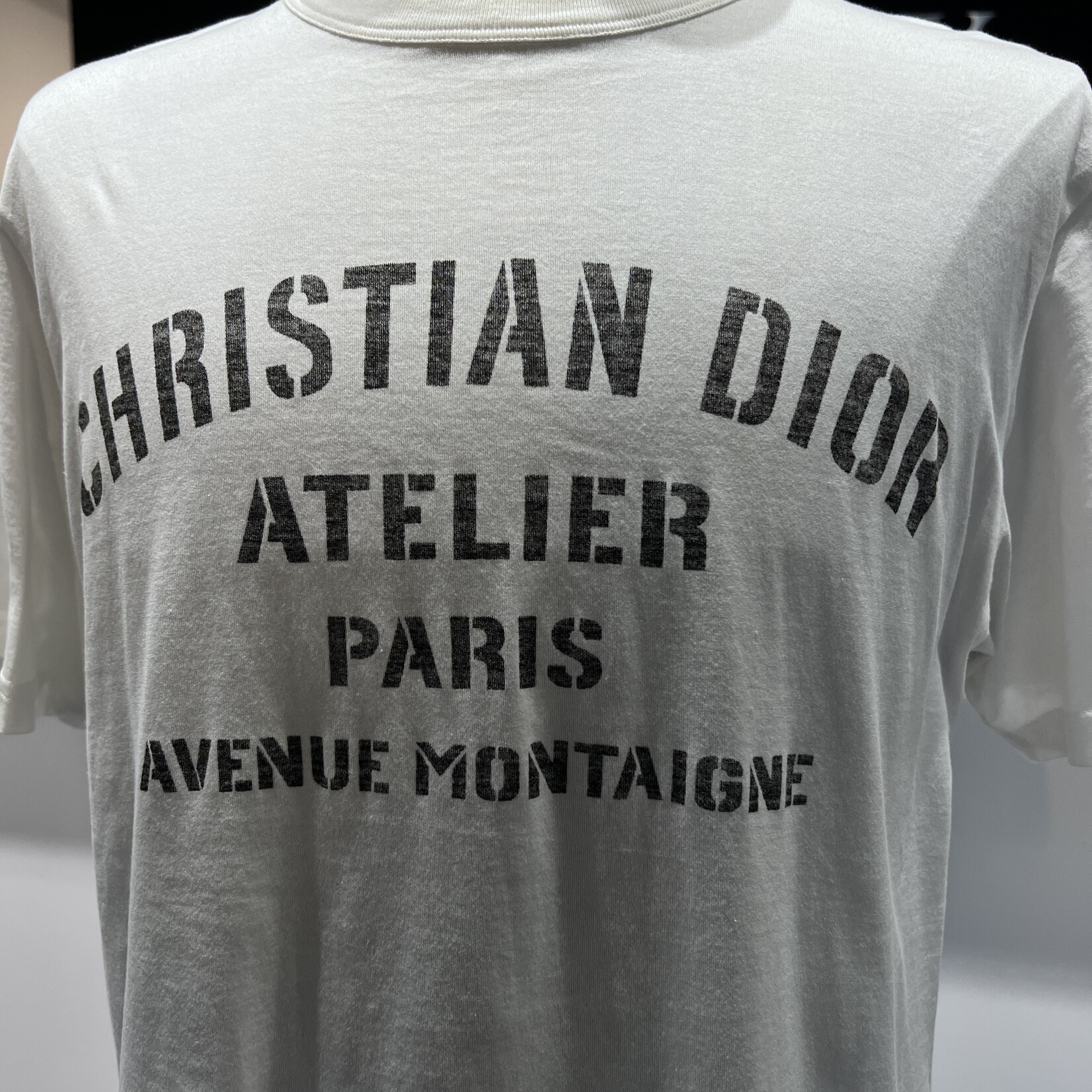 Christian Dior White Christian Dior Men's T-shirt
