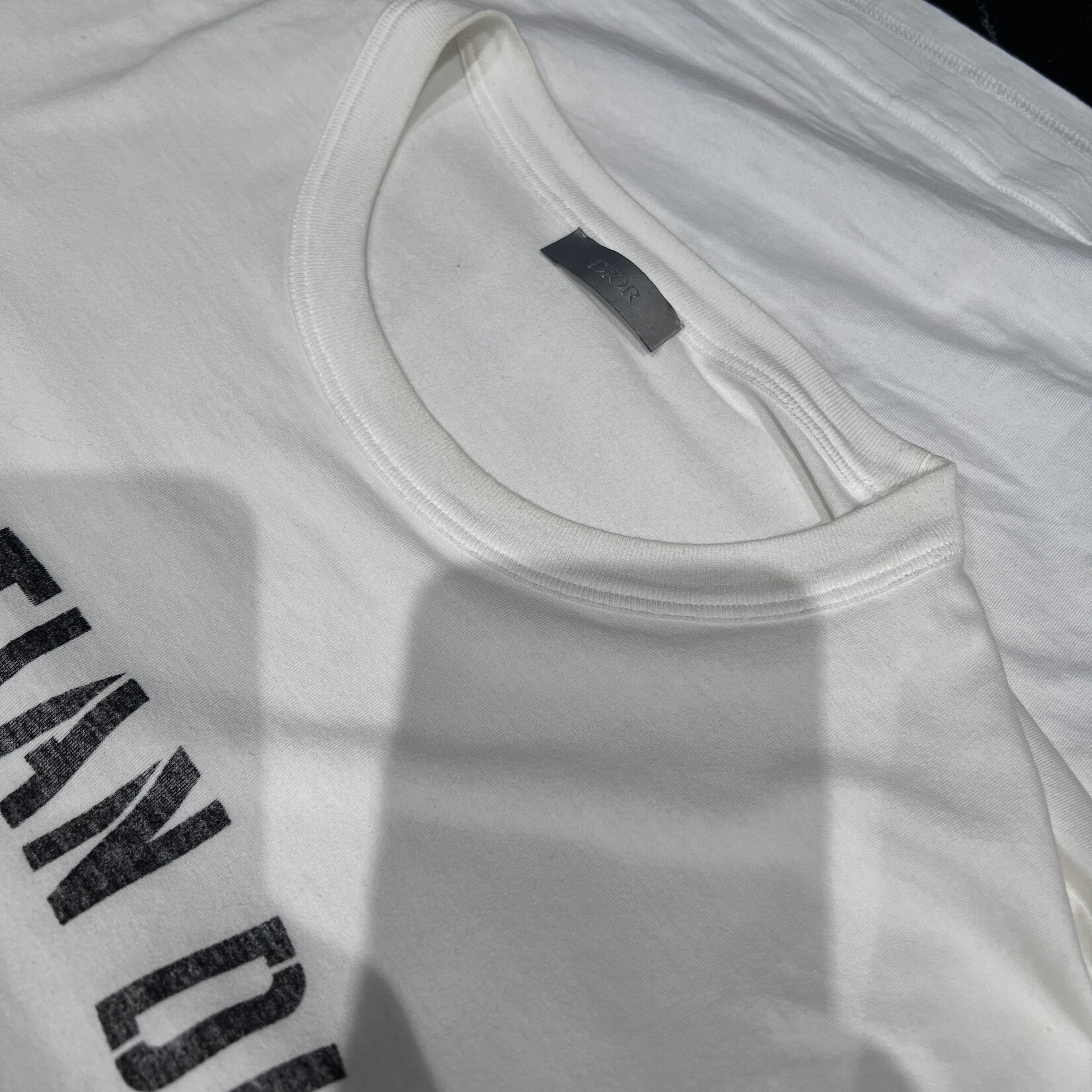 Christian Dior White Christian Dior Men's T-shirt