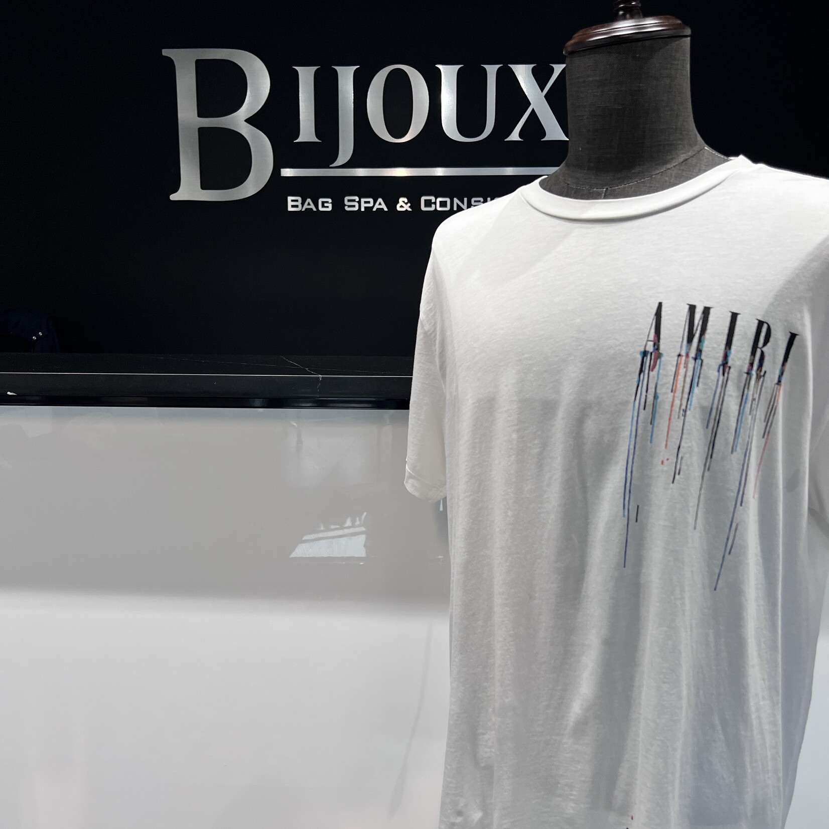 SOLD - Amiri Paint Drip Shirt