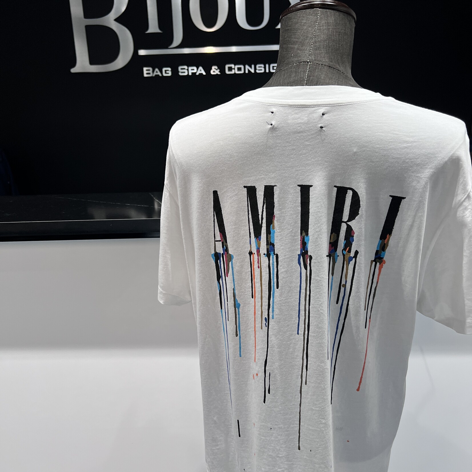 SOLD - Amiri Paint Drip Shirt