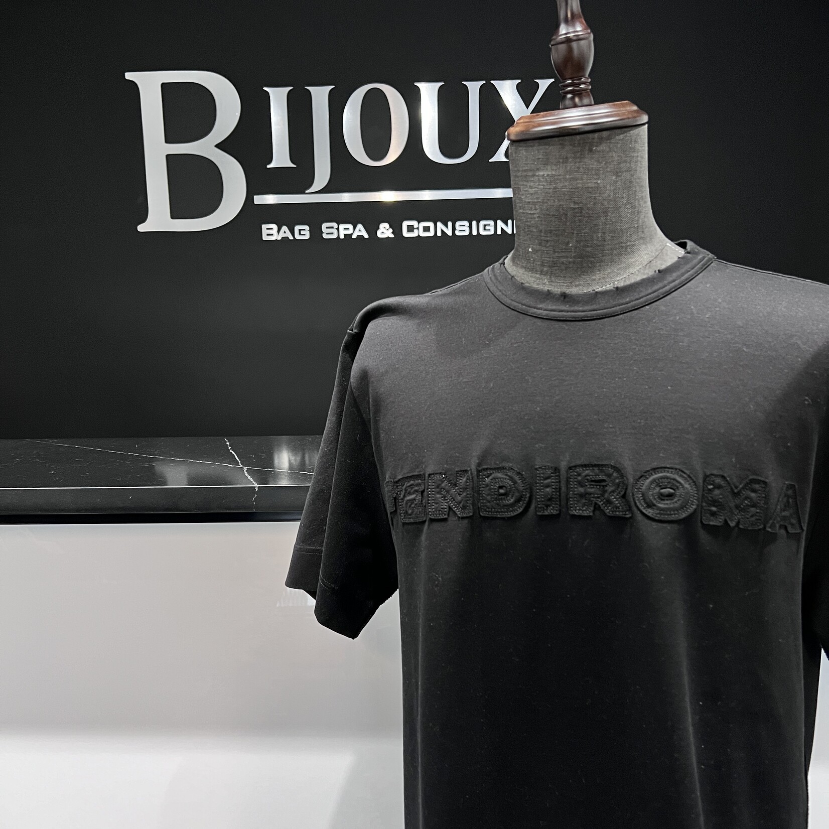 Fendi Fendi Men's Black T-shirt