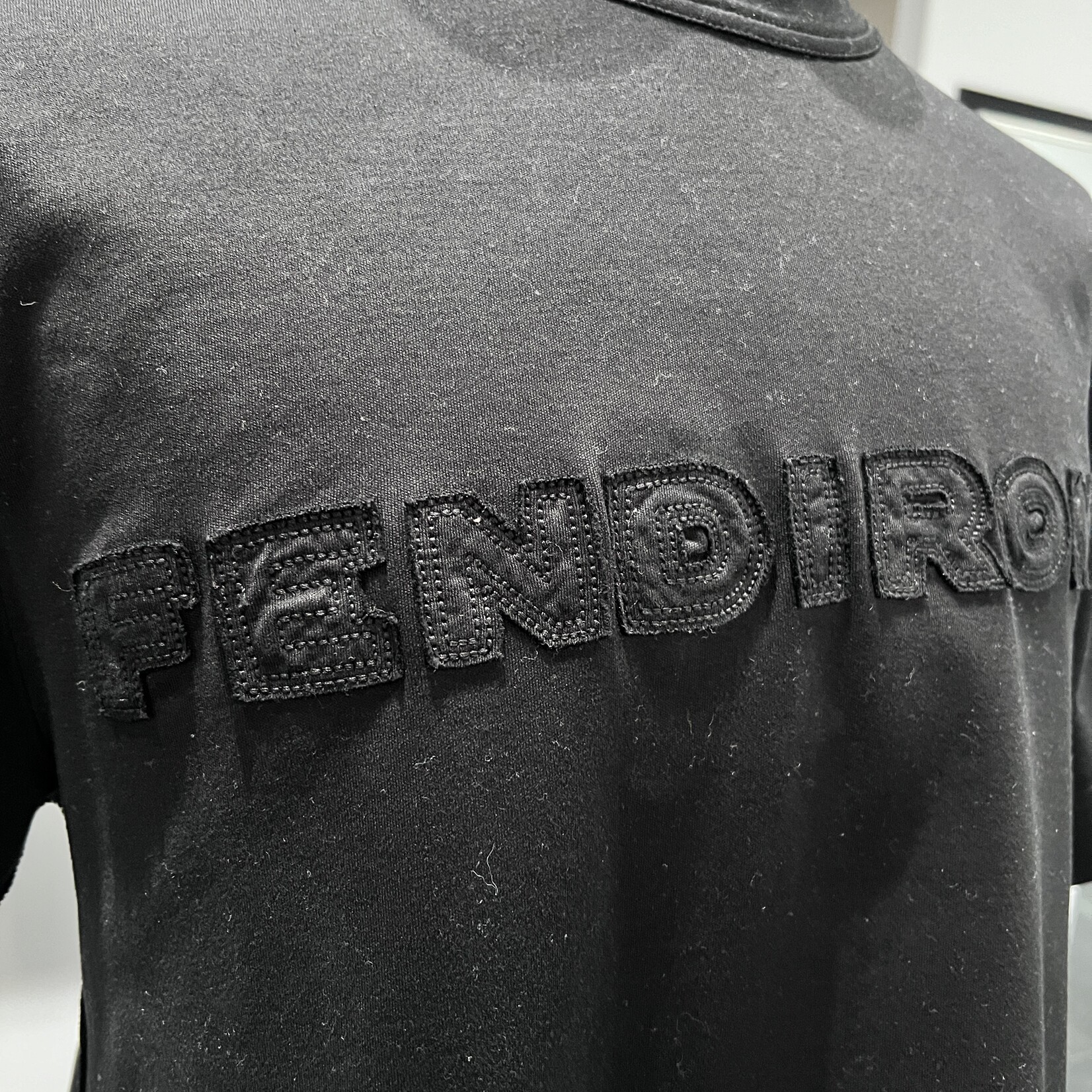 Fendi Fendi Men's Black T-shirt