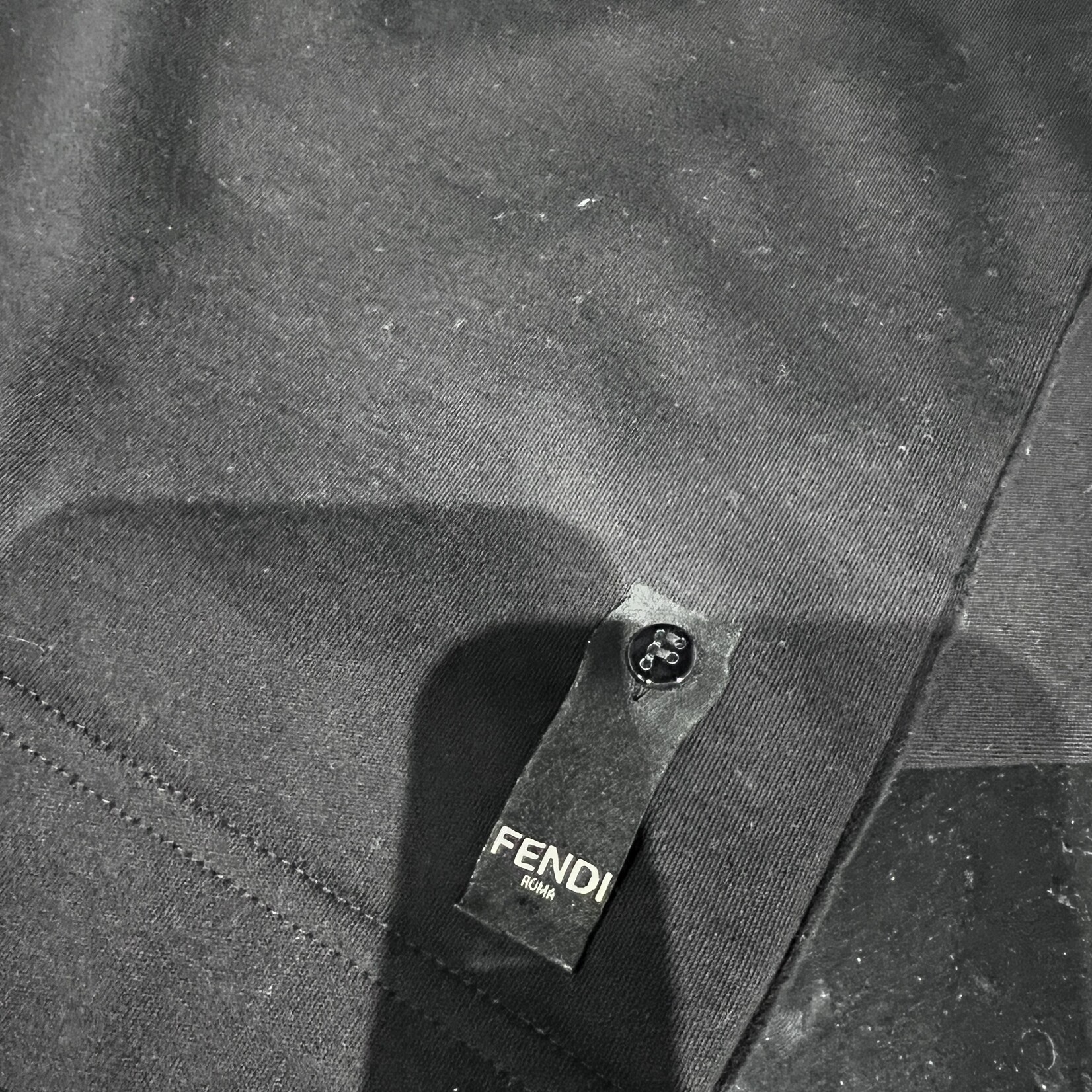Fendi Fendi Men's Black T-shirt