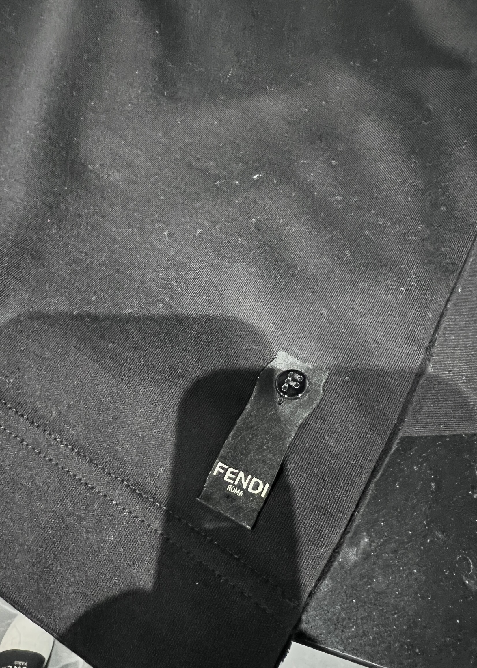 Fendi Fendi Men's Black T-shirt