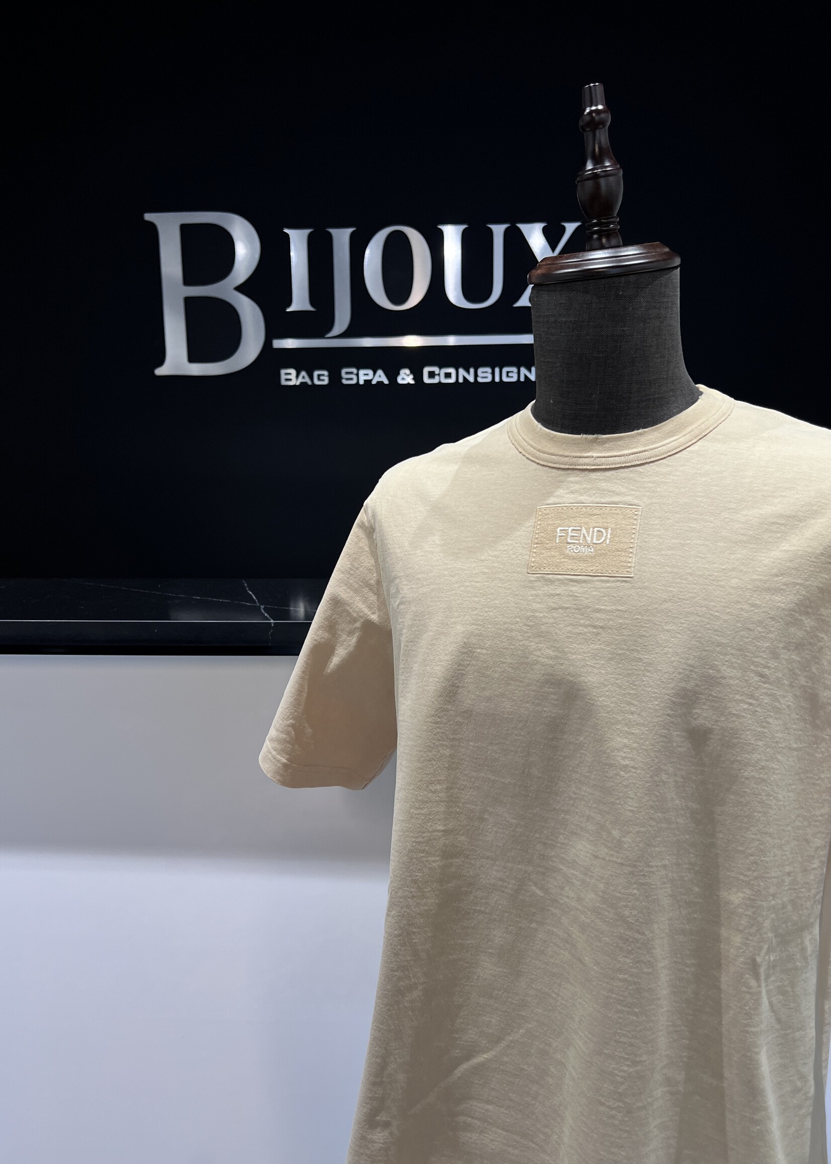 Fendi SOLD - Fendi Peach Men's T-shirt