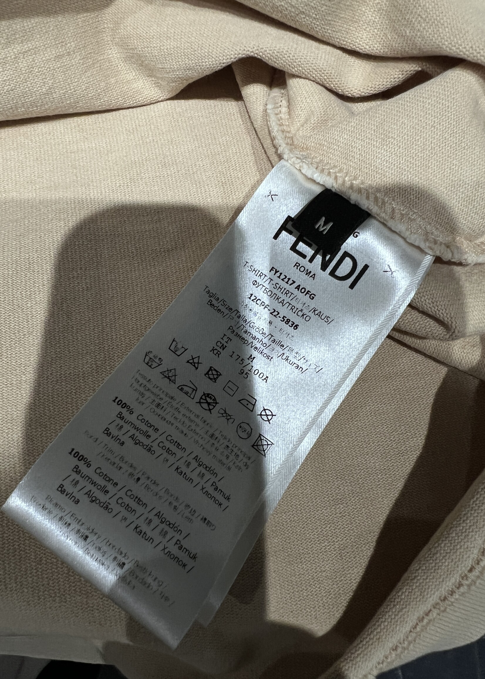 Fendi Fendi Peach Men's T-shirt