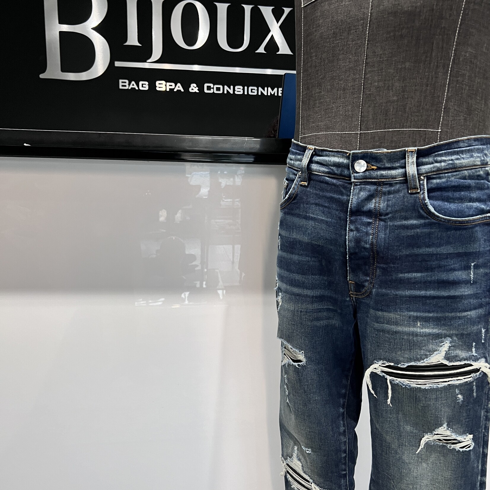 Amiri Denim Blue Jeans