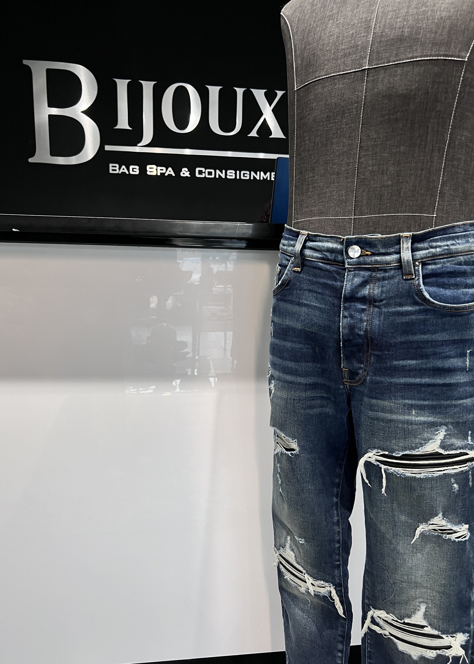 SOLD- Amiri Denim Blue Jeans