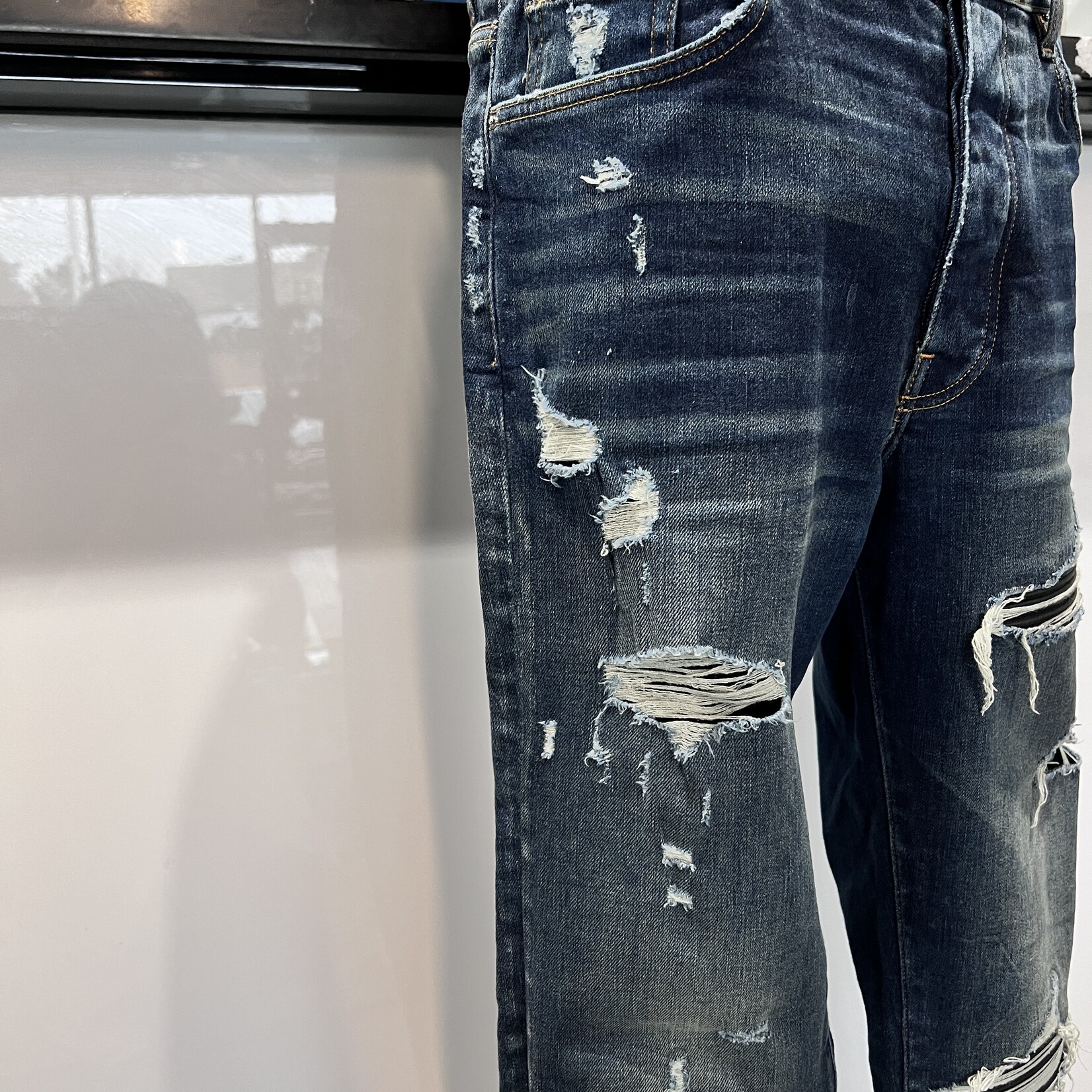 Amiri Denim Blue Jeans