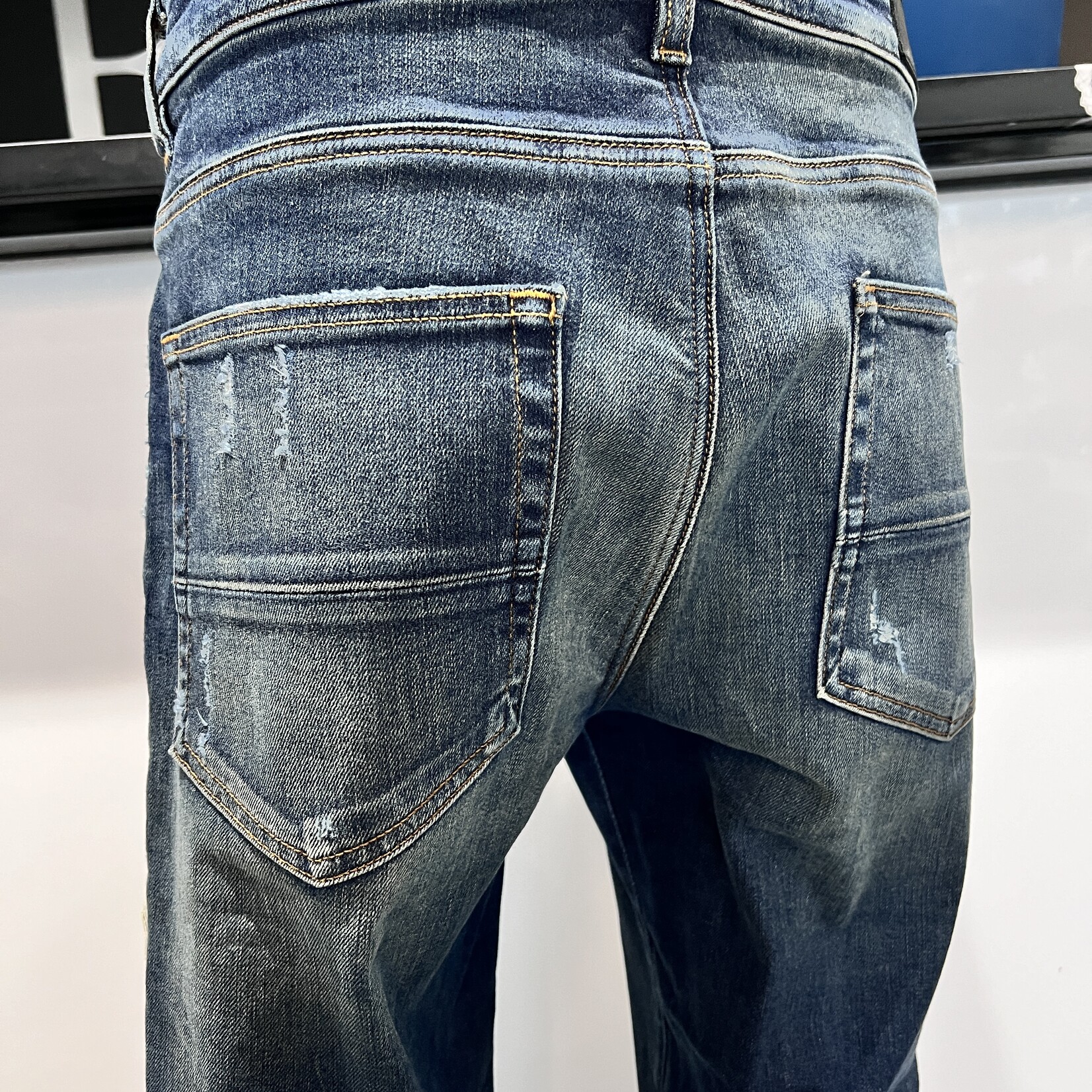 Amiri Denim Blue Jeans