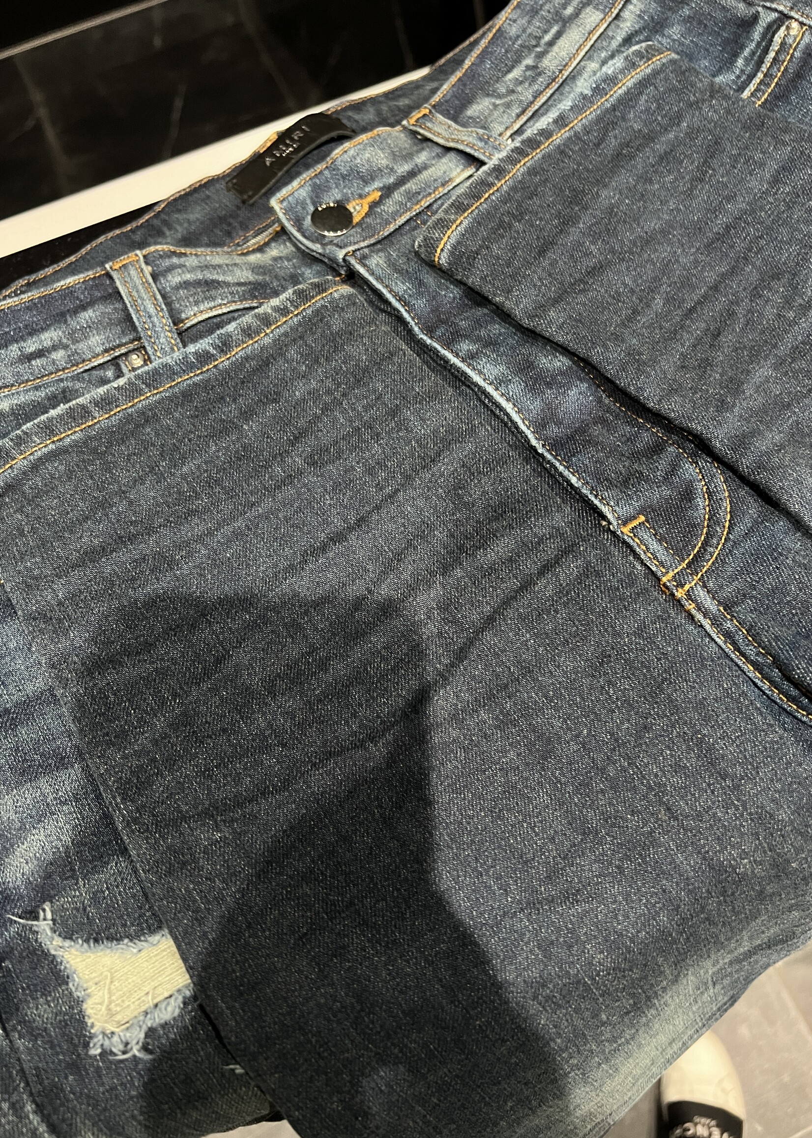 SOLD- Amiri Denim Blue Jeans