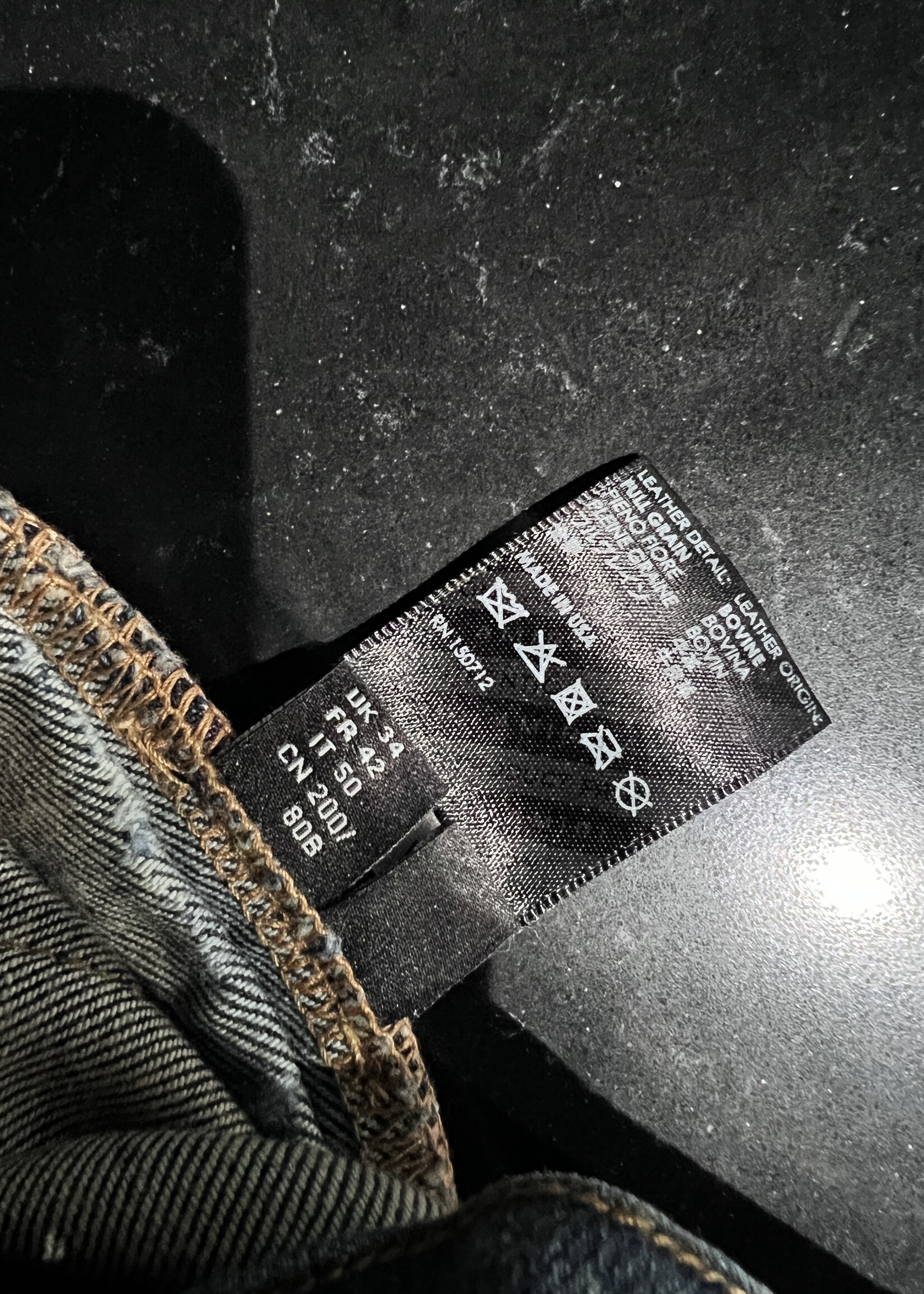 SOLD- Amiri Denim Blue Jeans