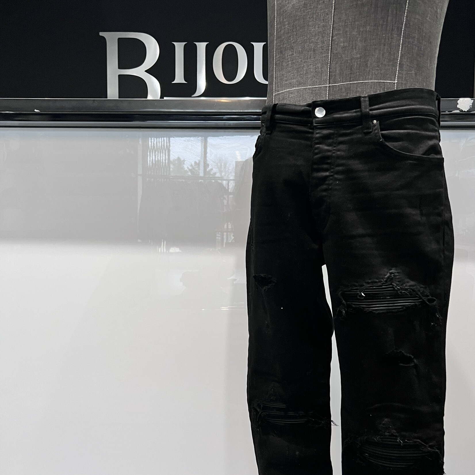 SOLD - Amiri Denim Black Jeans
